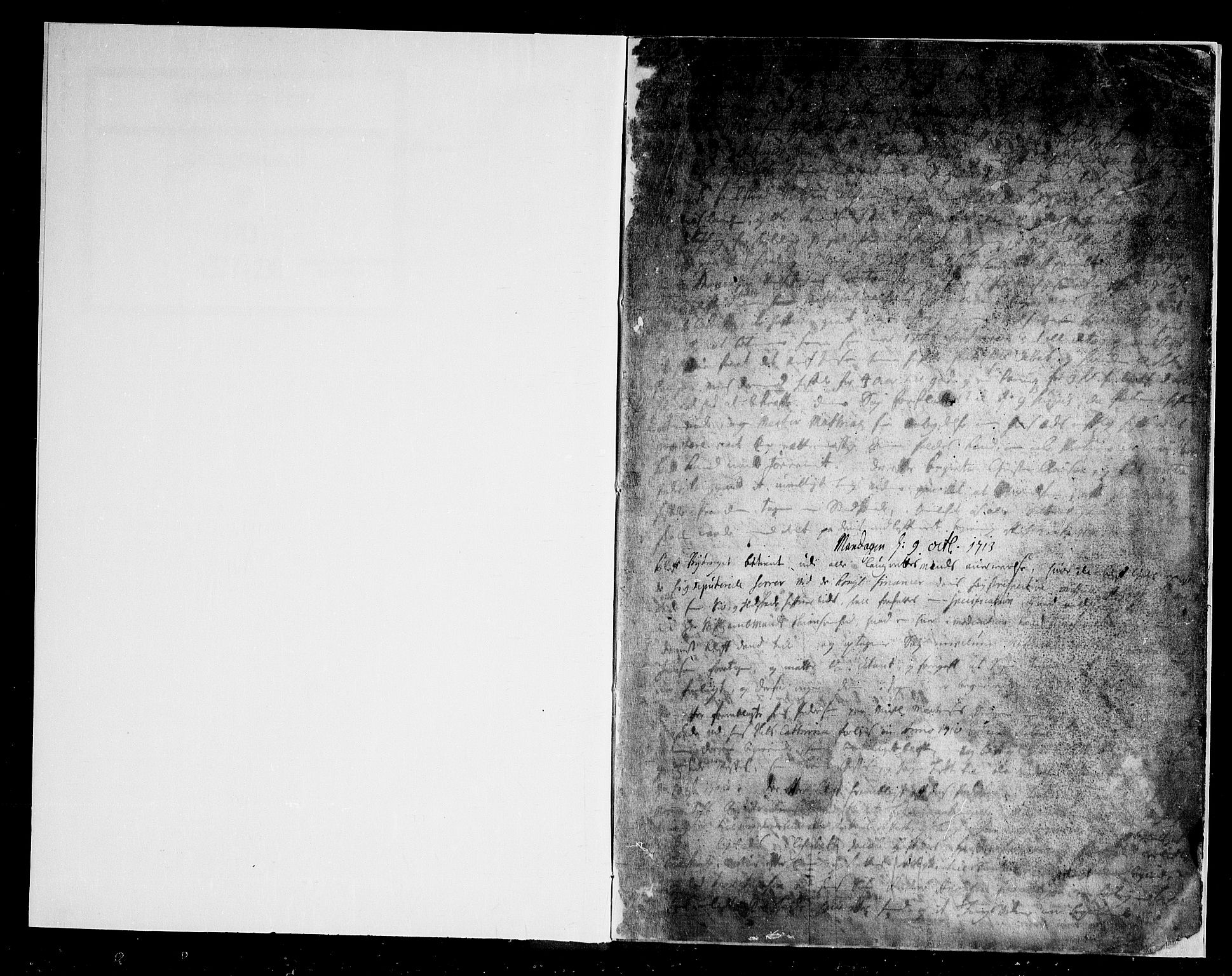 Arendal byfogd, SAK/1222-0001/F/Fa/L0002B: Justisprotokoll for Arendal og Risør, folio 227-238, 1713, s. 226b-227a