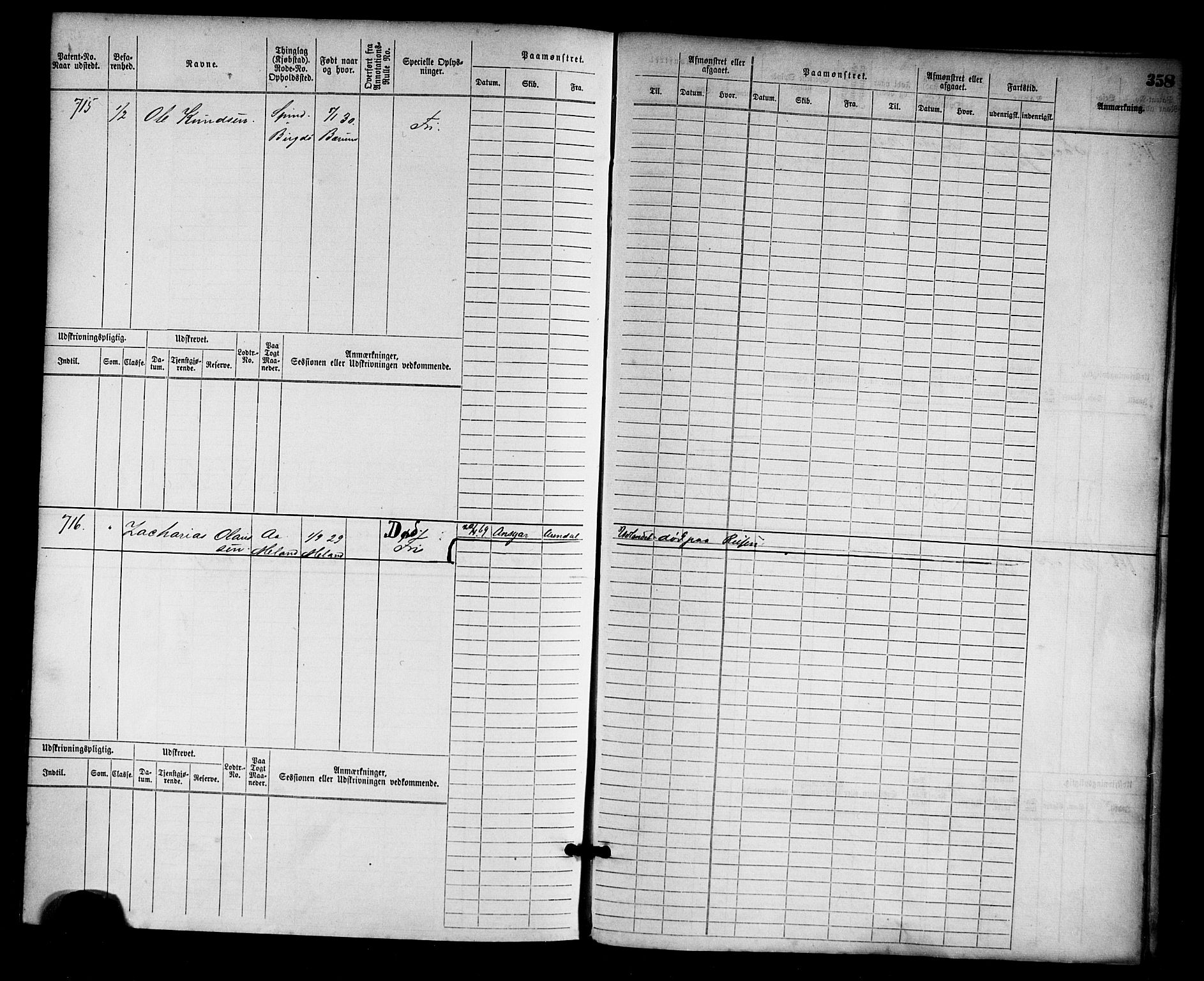 Farsund mønstringskrets, AV/SAK-2031-0017/F/Fb/L0001: Hovedrulle nr 1-758, M-4, 1868-1900, s. 374