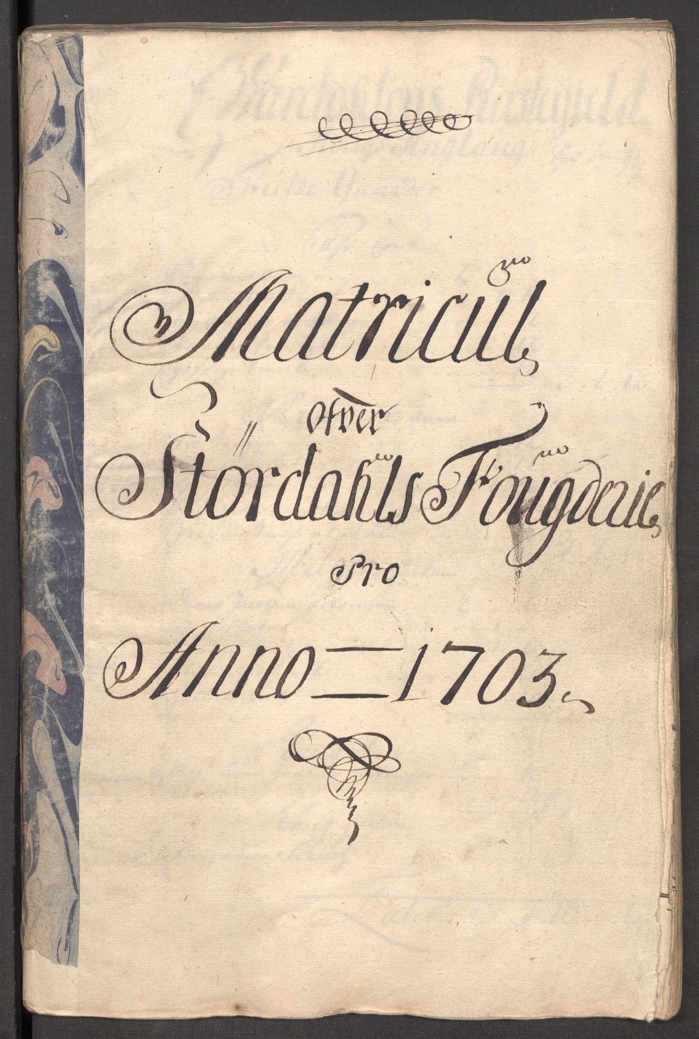 Rentekammeret inntil 1814, Reviderte regnskaper, Fogderegnskap, AV/RA-EA-4092/R62/L4194: Fogderegnskap Stjørdal og Verdal, 1703, s. 12