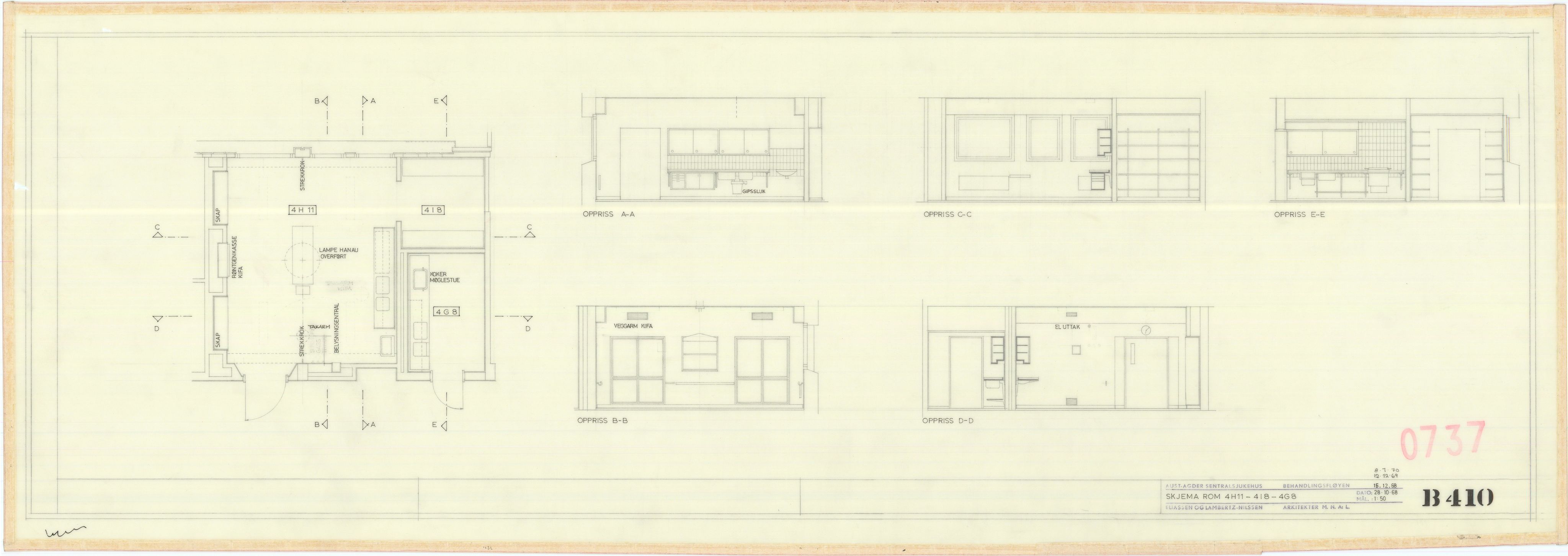 Eliassen og Lambertz-Nilssen Arkitekter, AAKS/PA-2983/T/T02/L0007: Tegningskogger 0737, 1967-1972, s. 28