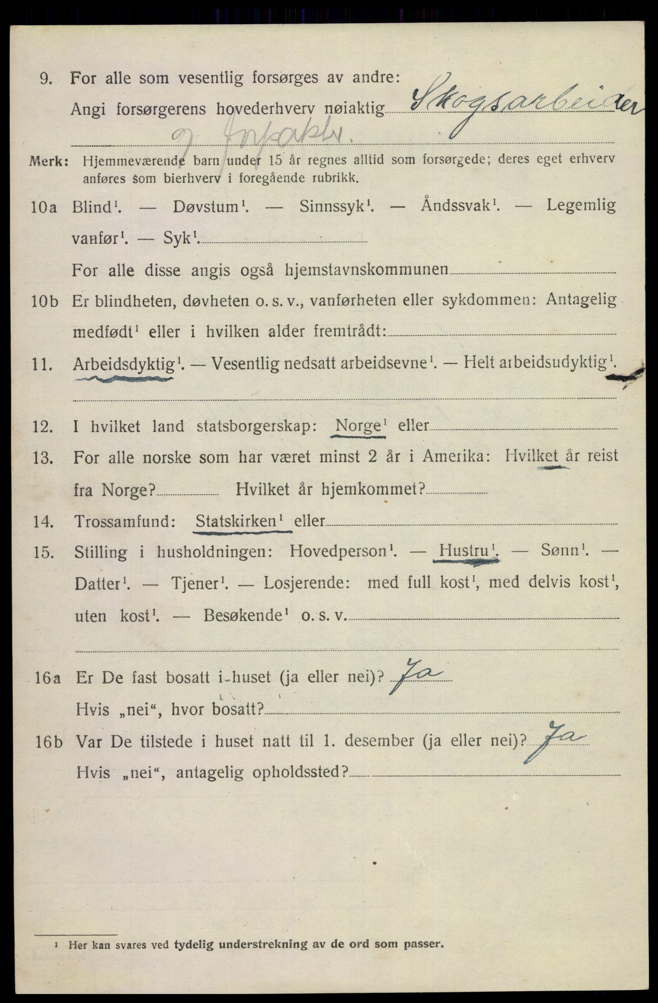 SAKO, Folketelling 1920 for 0811 Siljan herred, 1920, s. 1966
