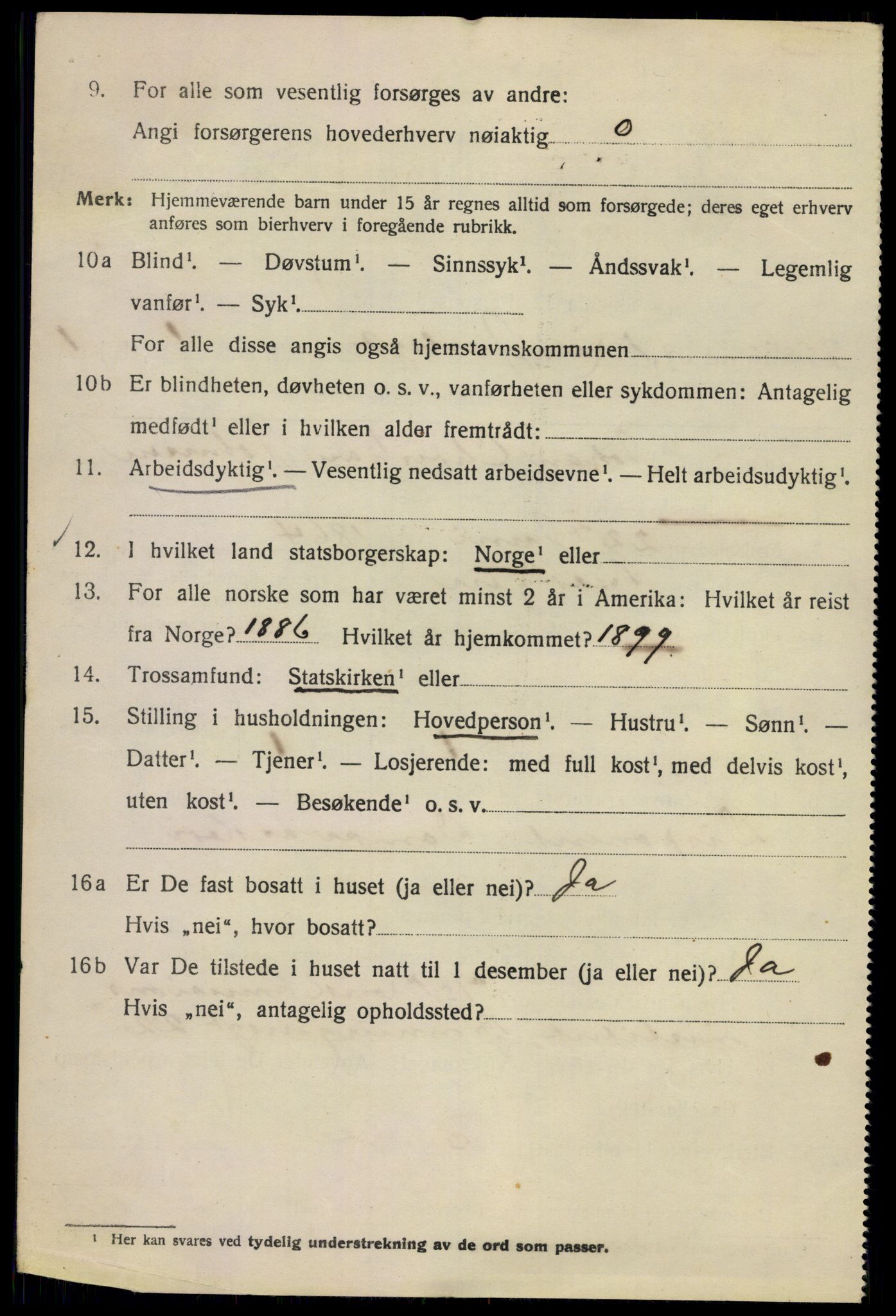 SAO, Folketelling 1920 for 0301 Kristiania kjøpstad, 1920, s. 414022