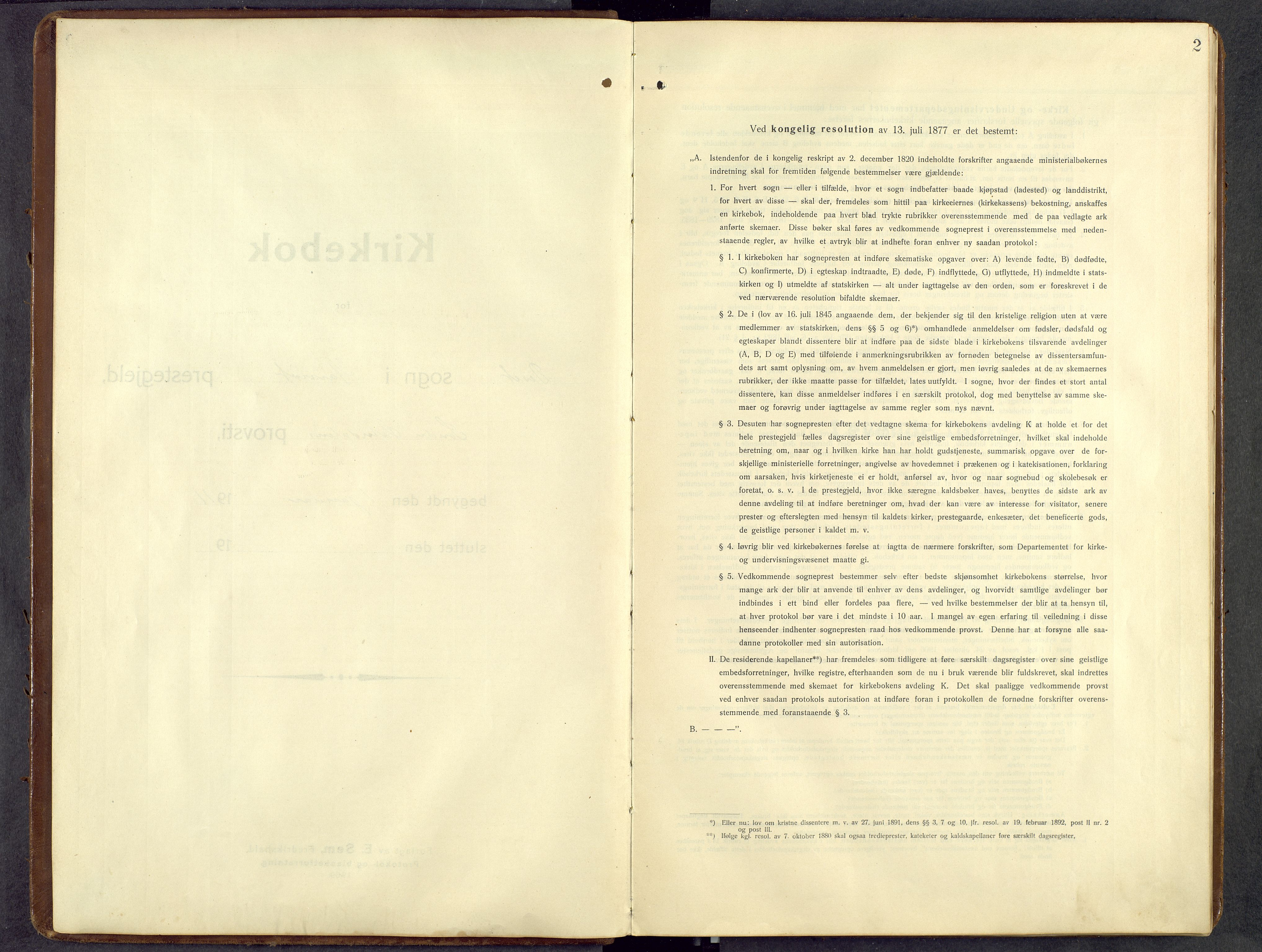 Åmot prestekontor, Hedmark, AV/SAH-PREST-056/H/Ha/Hab/L0014: Klokkerbok nr. 14, 1911-1968, s. 2