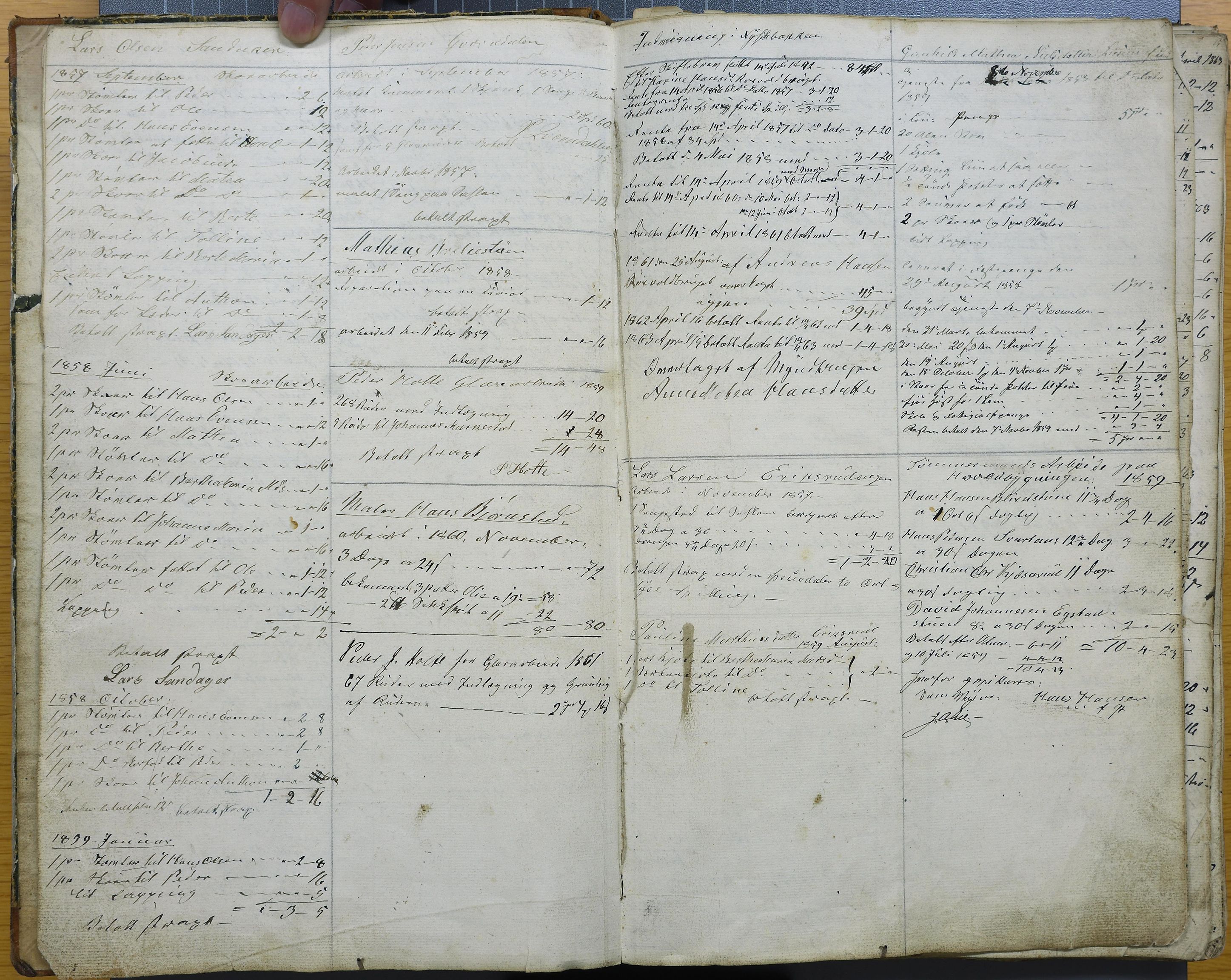Vestre Toten kommunearkiv*, KVT/-/-, 1851-1897