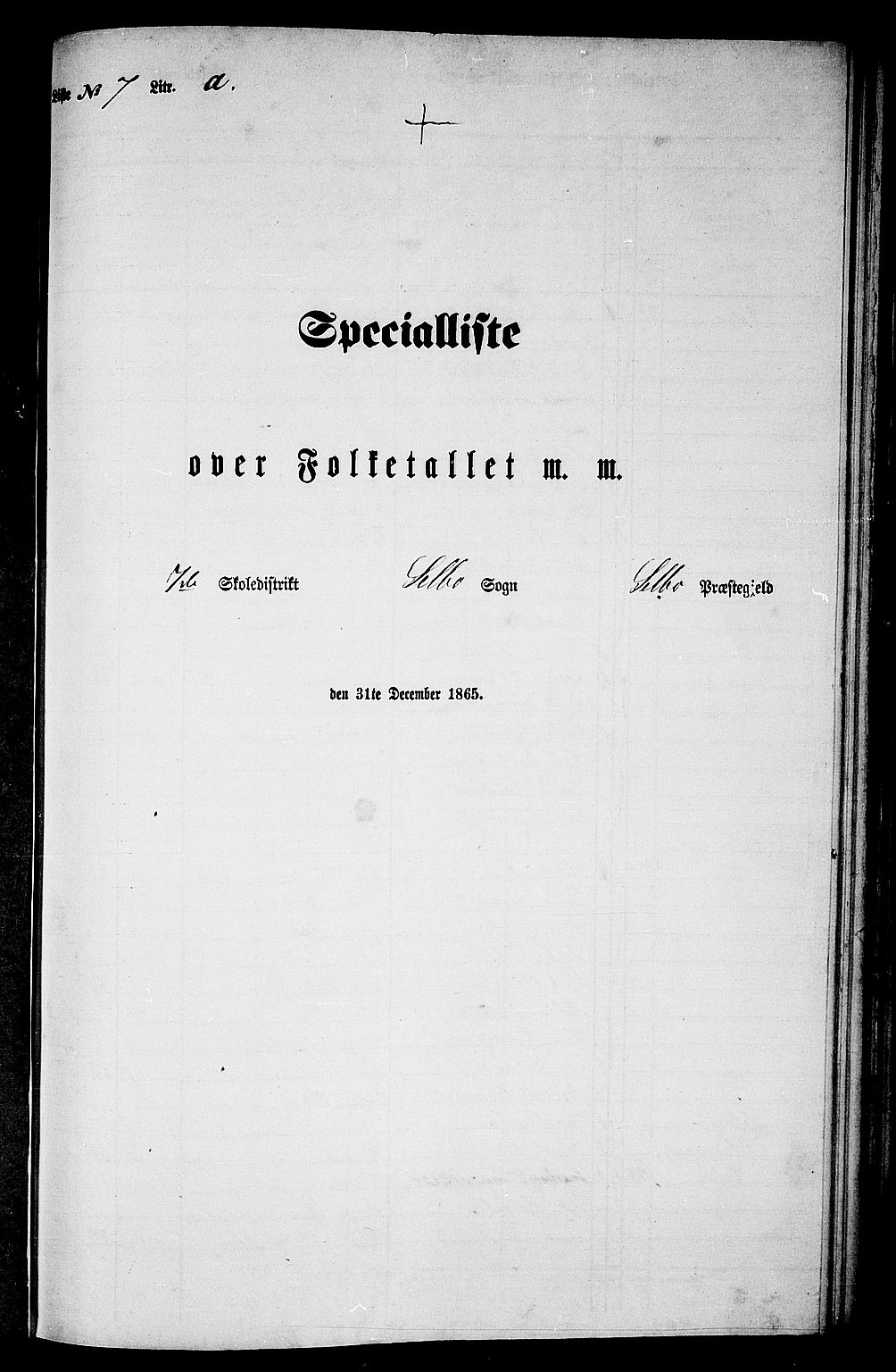 RA, Folketelling 1865 for 1664P Selbu prestegjeld, 1865, s. 115