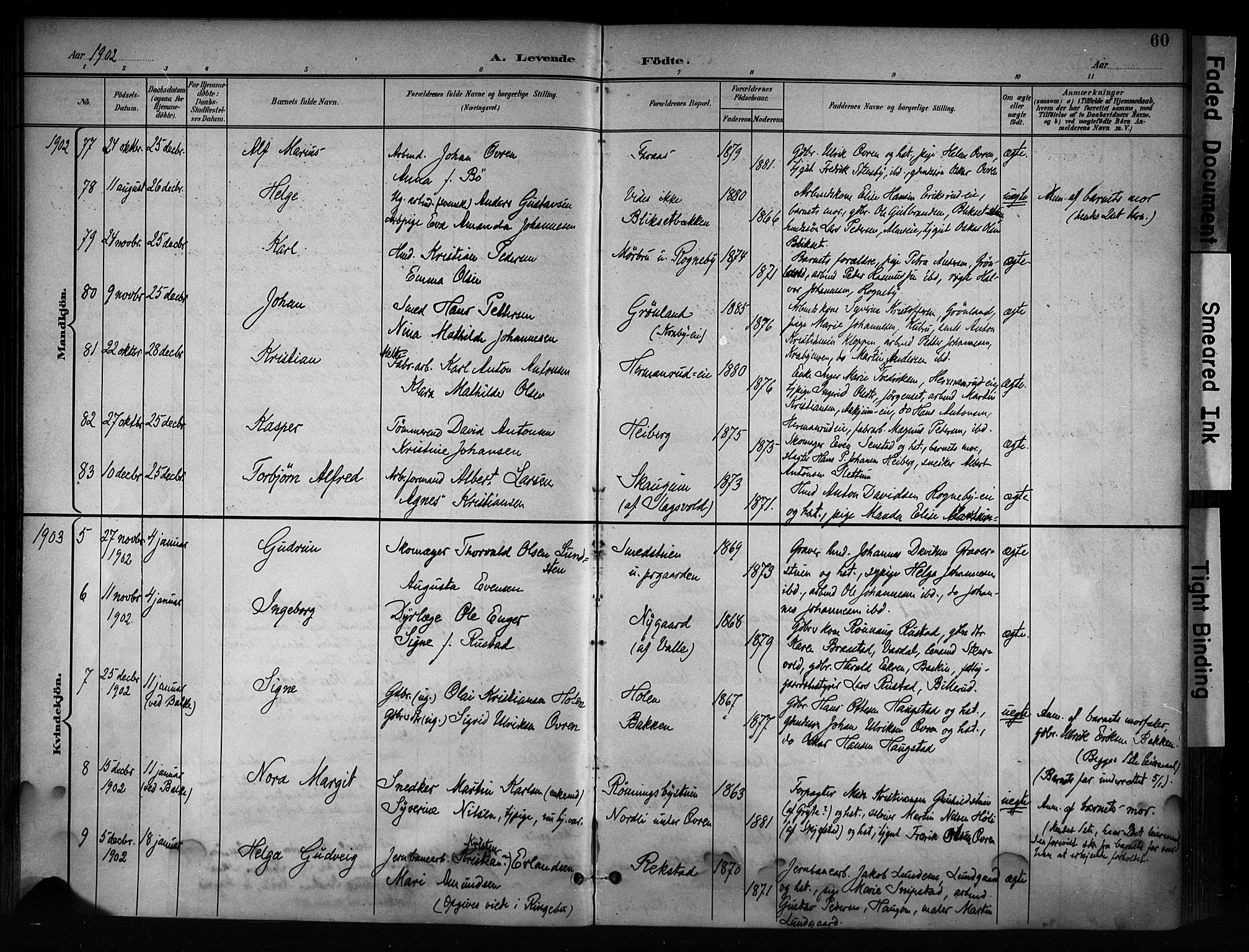 Østre Toten prestekontor, AV/SAH-PREST-104/H/Ha/Haa/L0008: Ministerialbok nr. 8, 1897-1909, s. 60
