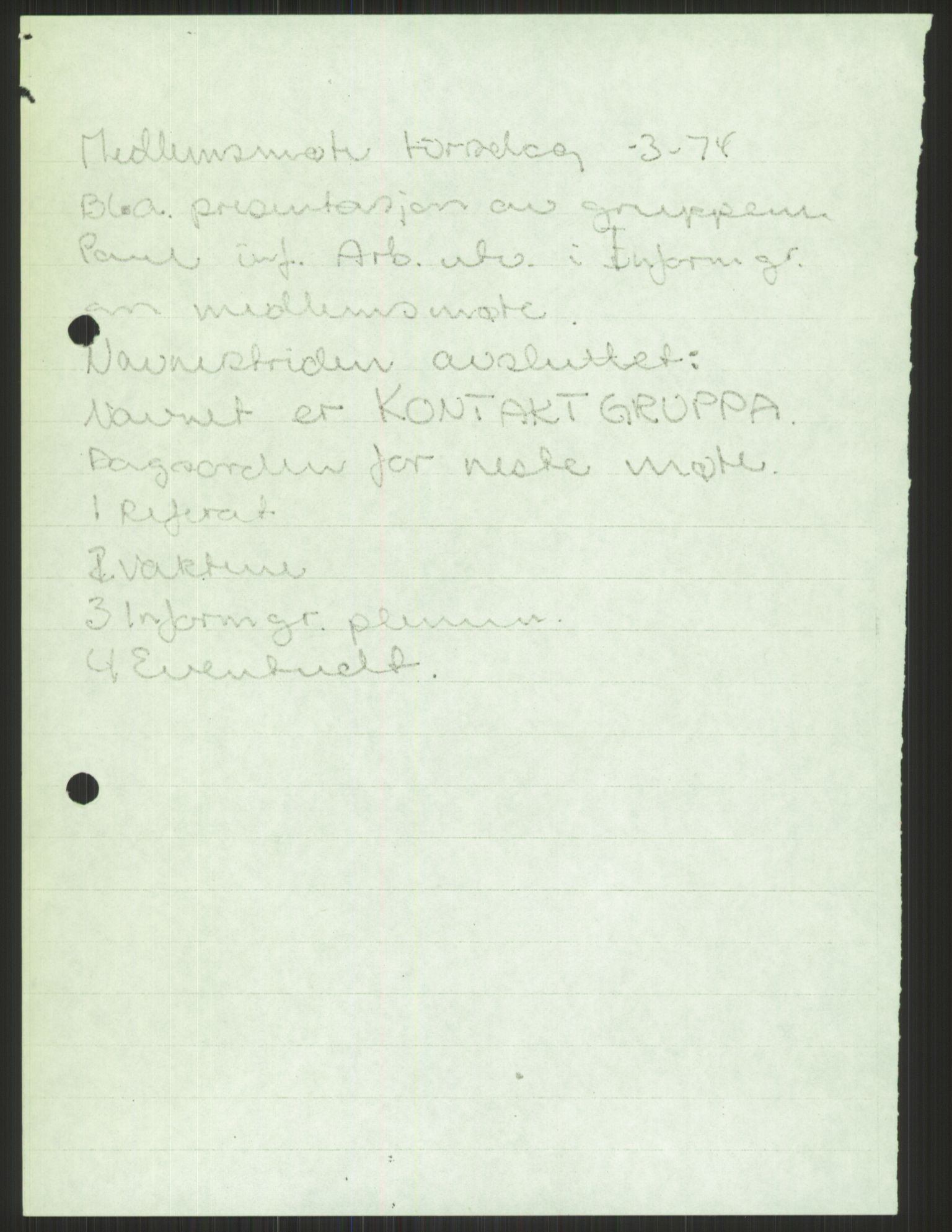 Det Norske Forbundet av 1948/Landsforeningen for Lesbisk og Homofil Frigjøring, AV/RA-PA-1216/A/Ag/L0004: Grupper, utvalg, 1974-1992, s. 669