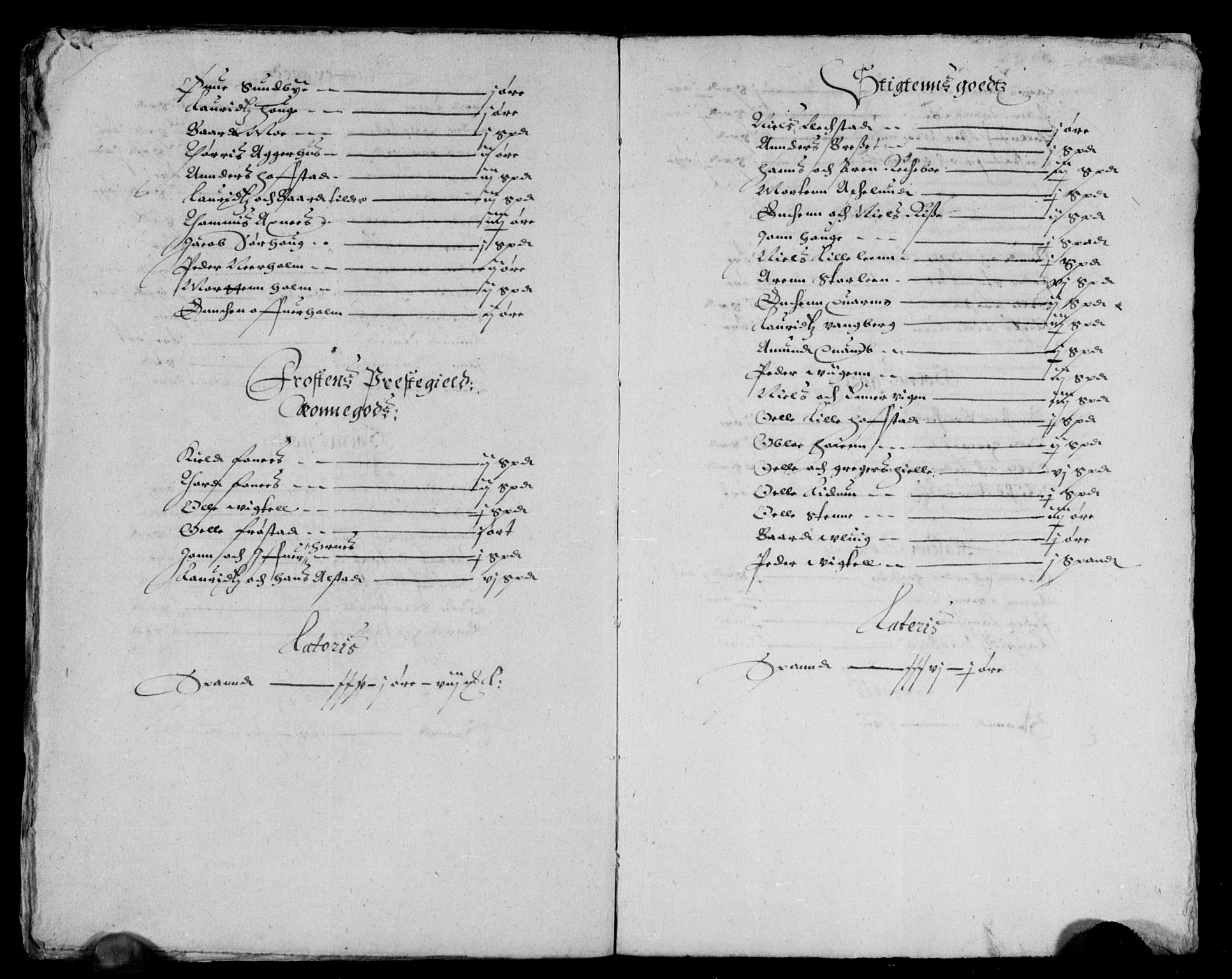 Rentekammeret inntil 1814, Reviderte regnskaper, Lensregnskaper, AV/RA-EA-5023/R/Rb/Rbw/L0052: Trondheim len, 1633-1634