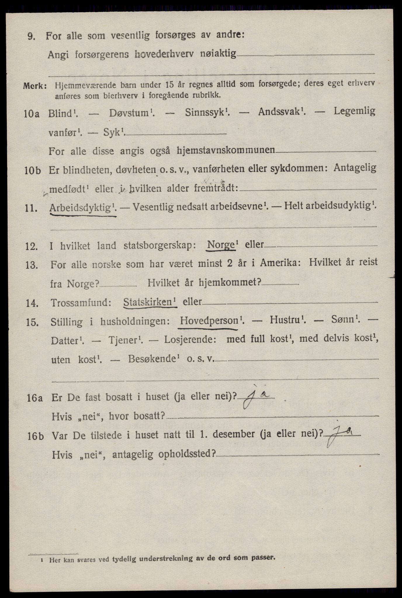 SAST, Folketelling 1920 for 1153 Skåre herred, 1920, s. 8199