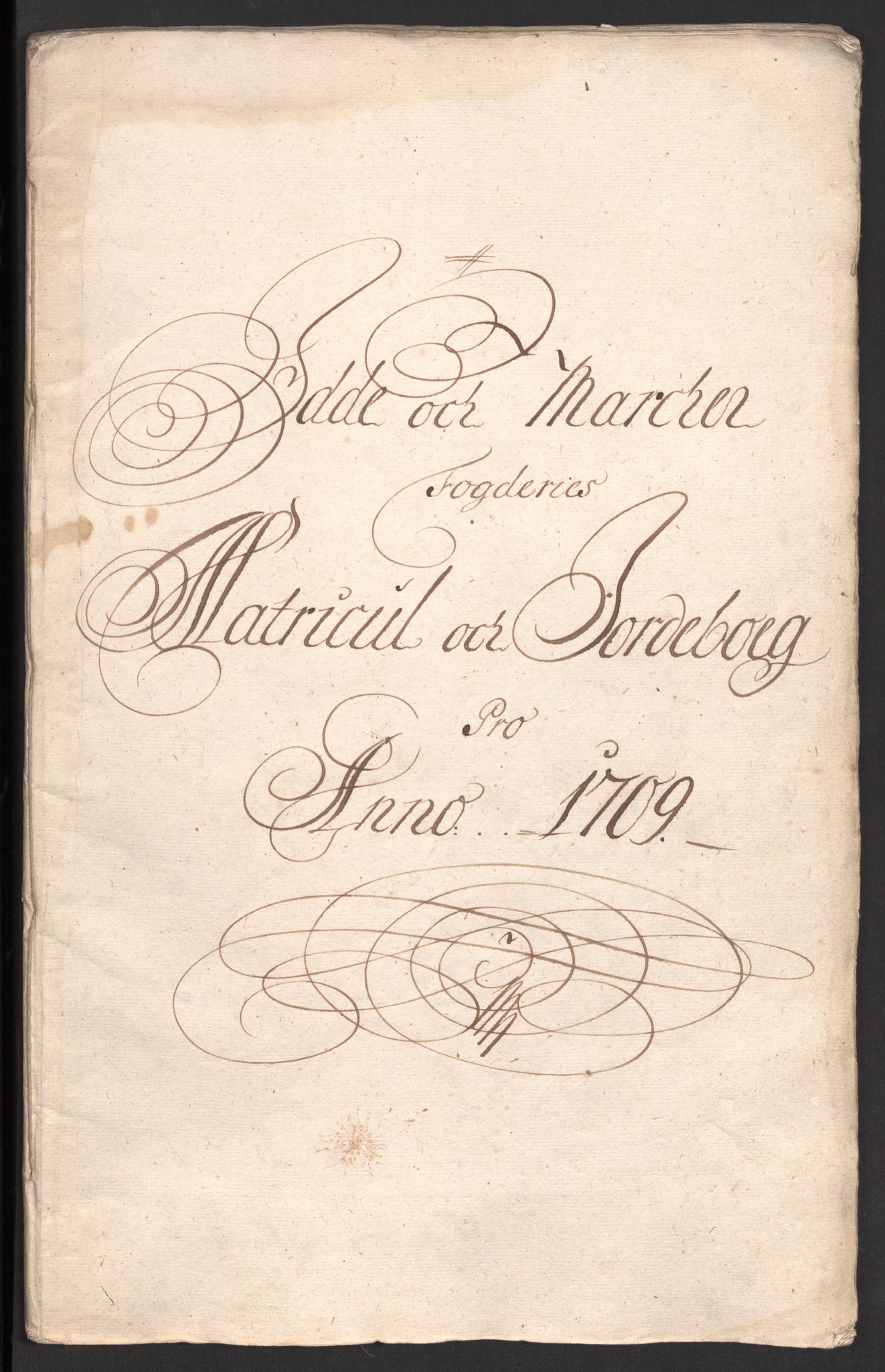 Rentekammeret inntil 1814, Reviderte regnskaper, Fogderegnskap, RA/EA-4092/R01/L0018: Fogderegnskap Idd og Marker, 1707-1709, s. 279