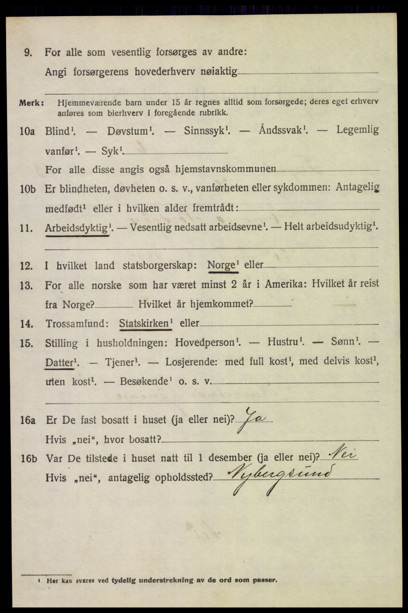 SAH, Folketelling 1920 for 0428 Trysil herred, 1920, s. 7704