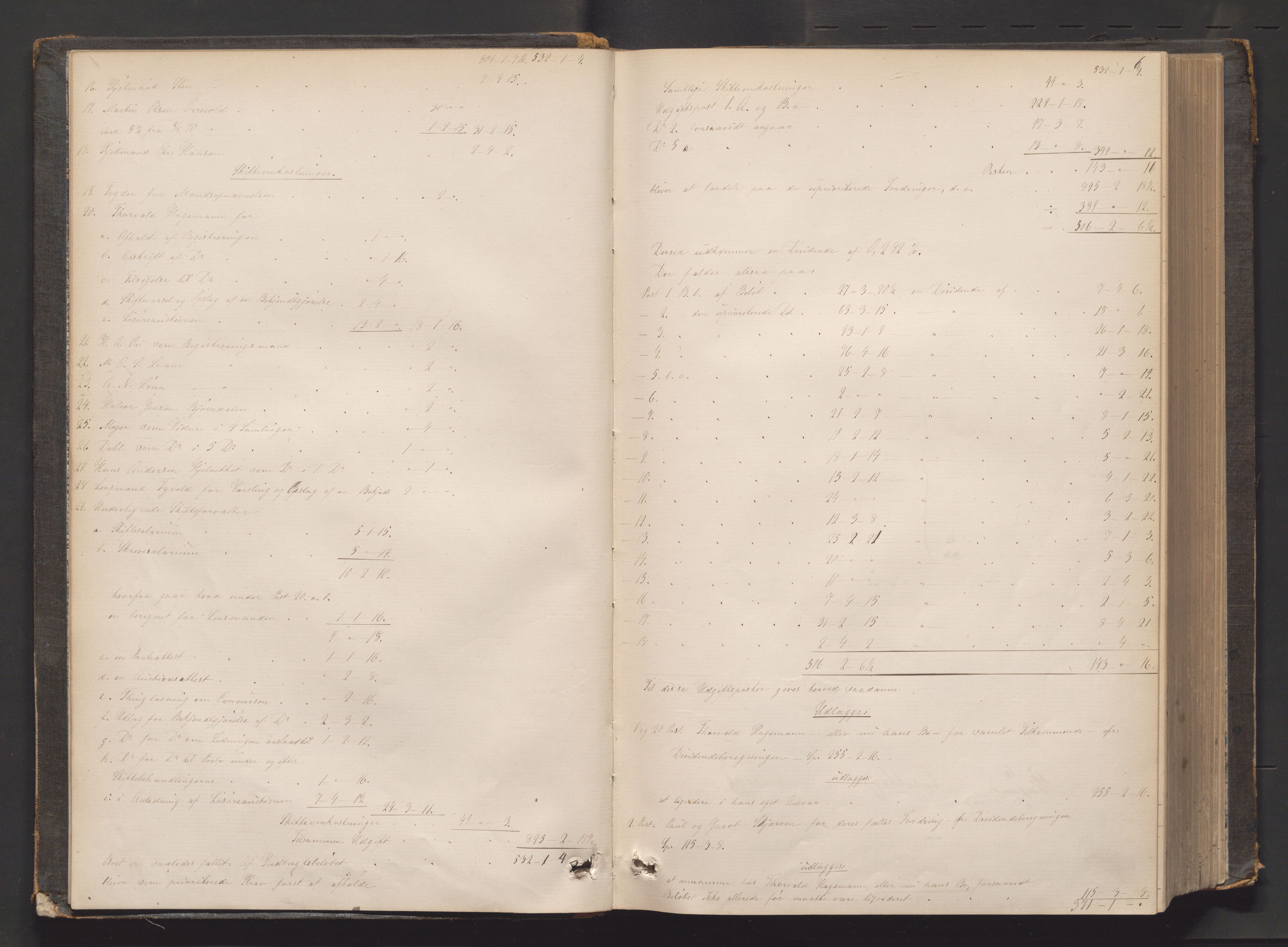 Mellom Jarlsberg sorenskriveri, AV/SAKO-A-132/H/Hb/Hbc/L0004: Skifteutlodningsprotokoll, 1871-1878, s. 5b-6a