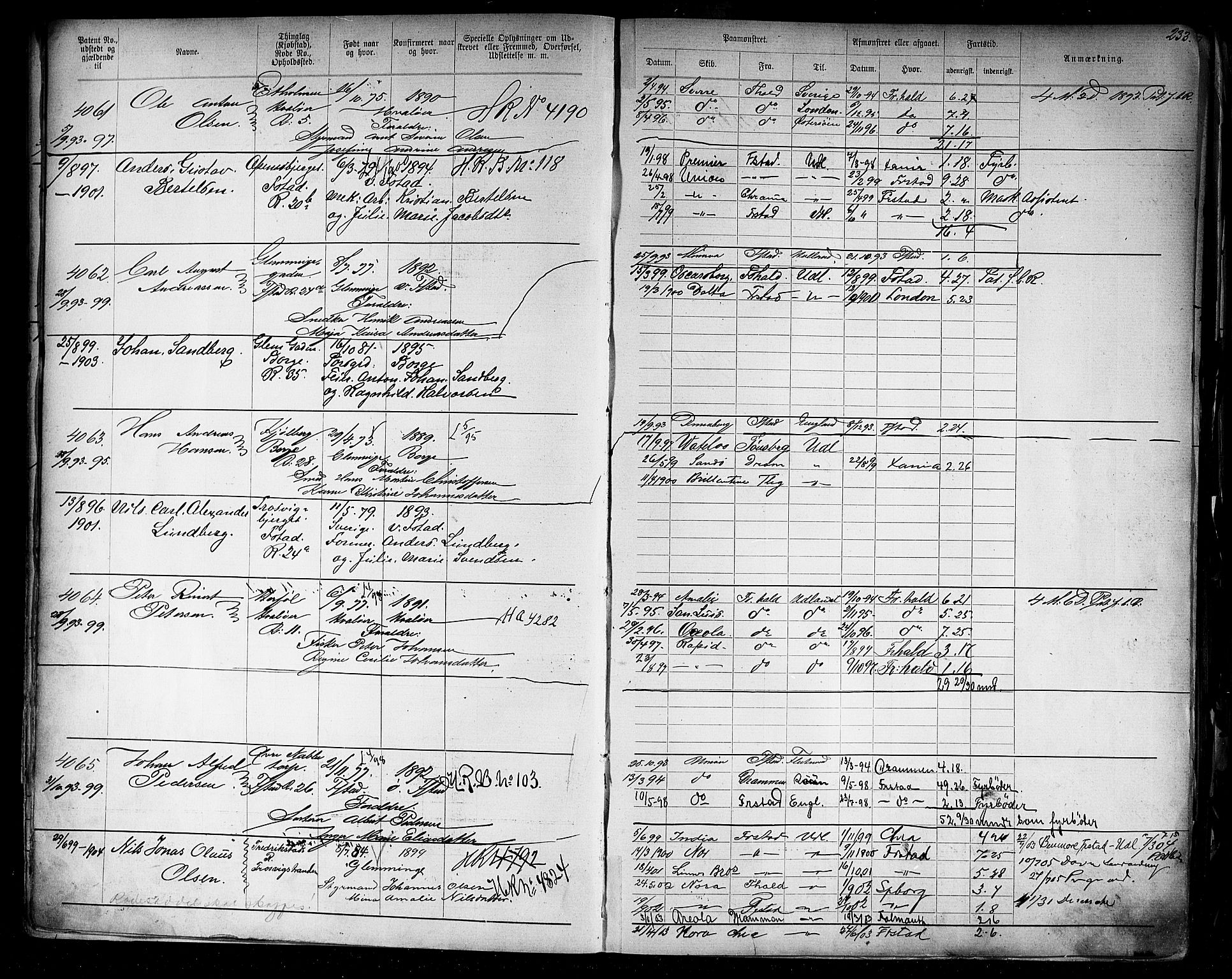 Fredrikstad mønstringskontor, AV/SAO-A-10569b/F/Fc/Fca/L0008: Annotasjonsrulle, 1898-1916, s. 15