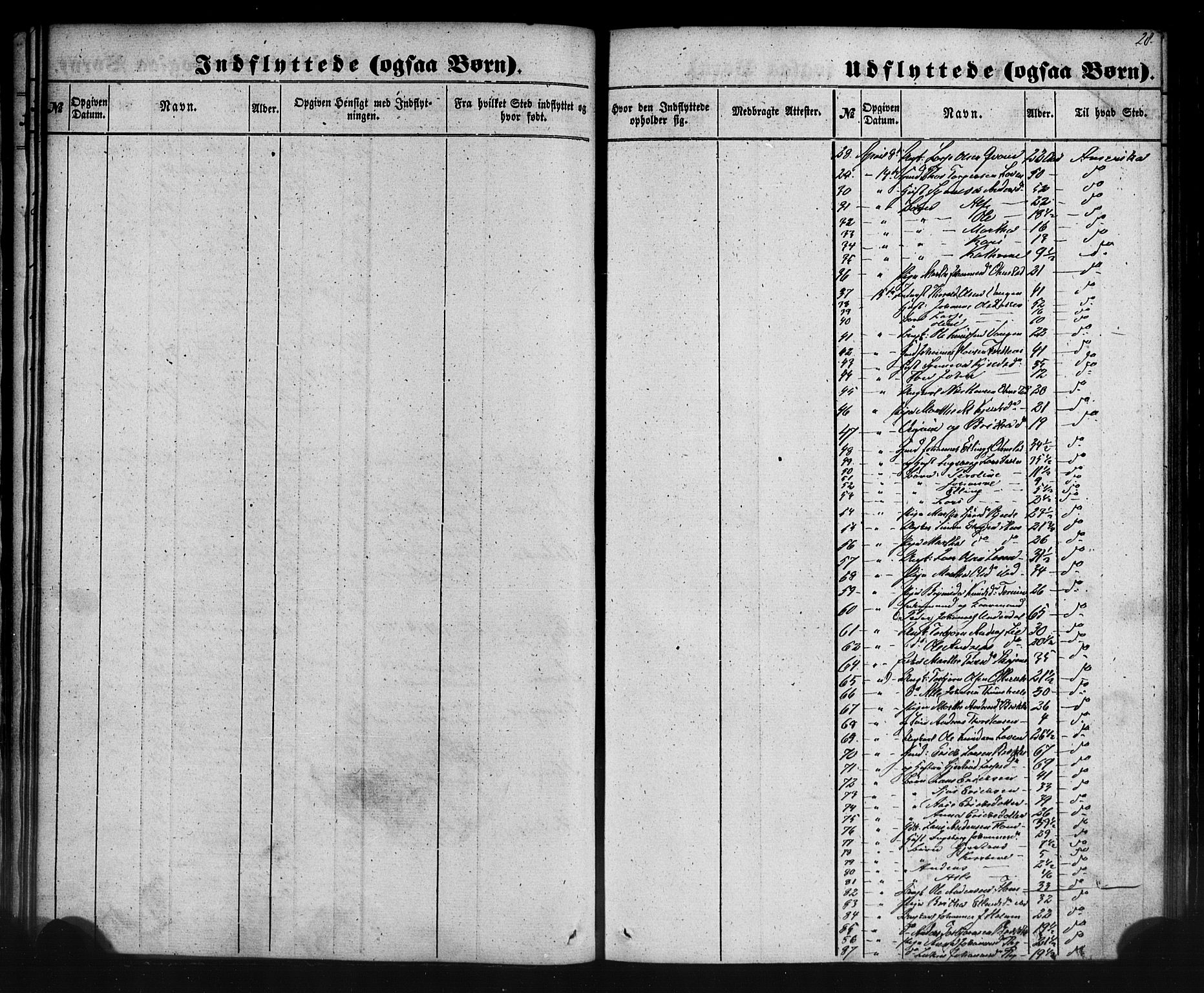 Aurland sokneprestembete, SAB/A-99937/H/Ha/Haa/L0012: Ministerialbok nr. A 12, 1858-1879, s. 28