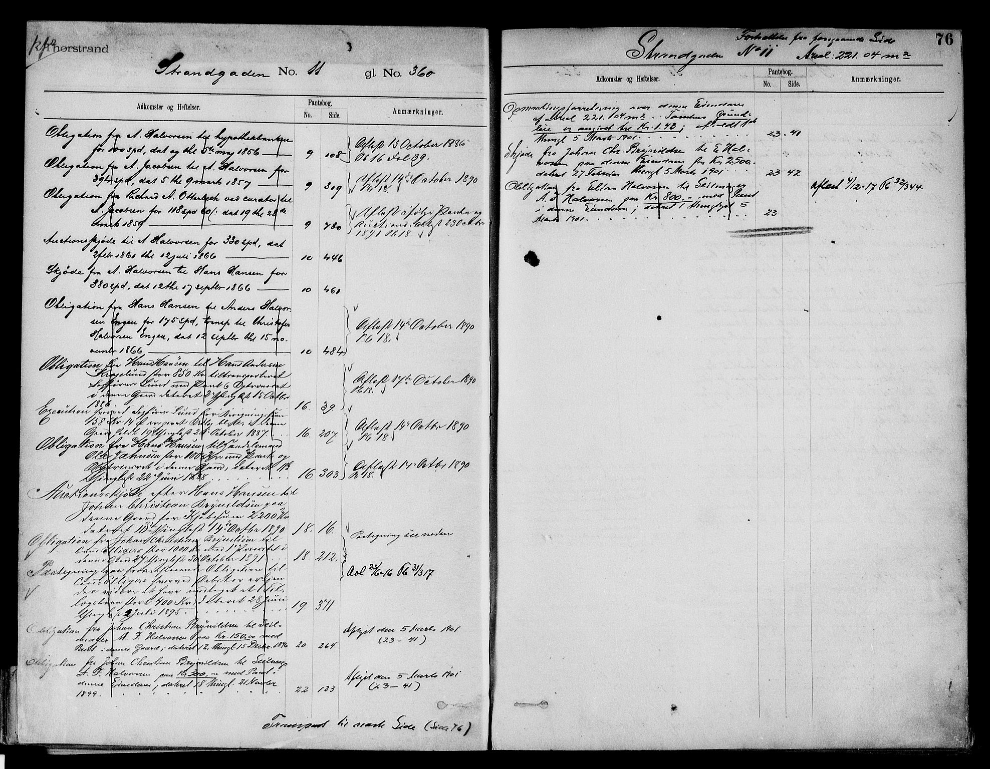 Larvik byfogd, AV/SAKO-A-218/G/Gb/Gba/Gbab/L0005: Panteregister nr. II 5, s. 76