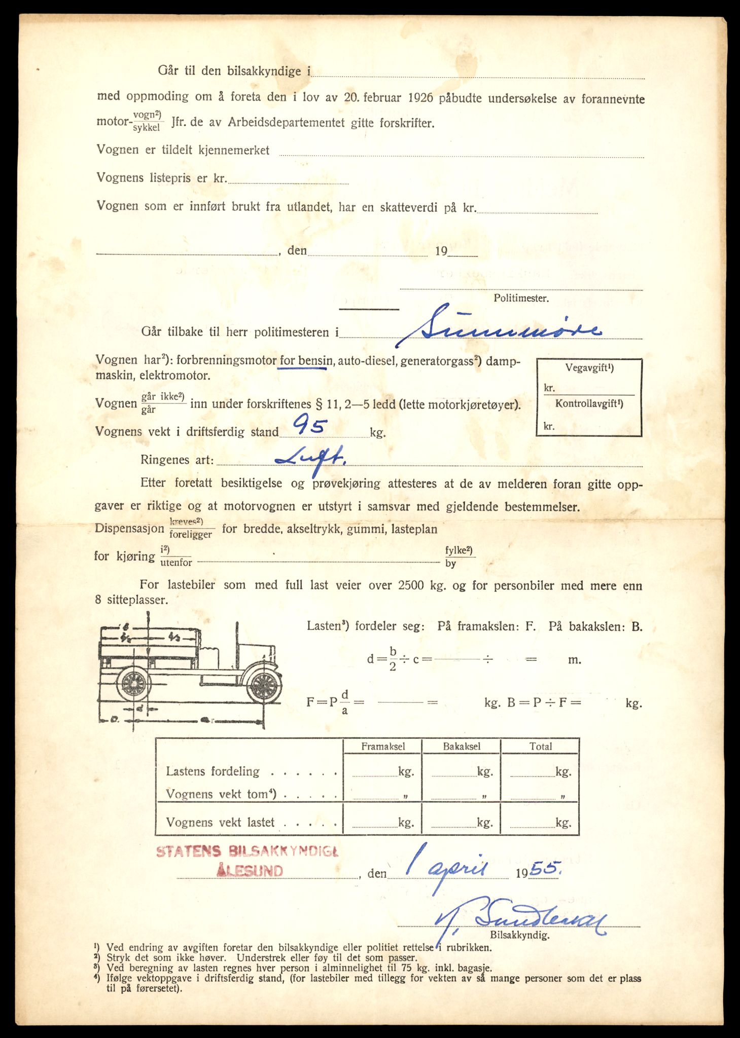 Møre og Romsdal vegkontor - Ålesund trafikkstasjon, AV/SAT-A-4099/F/Fe/L0038: Registreringskort for kjøretøy T 13180 - T 13360, 1927-1998, s. 2188