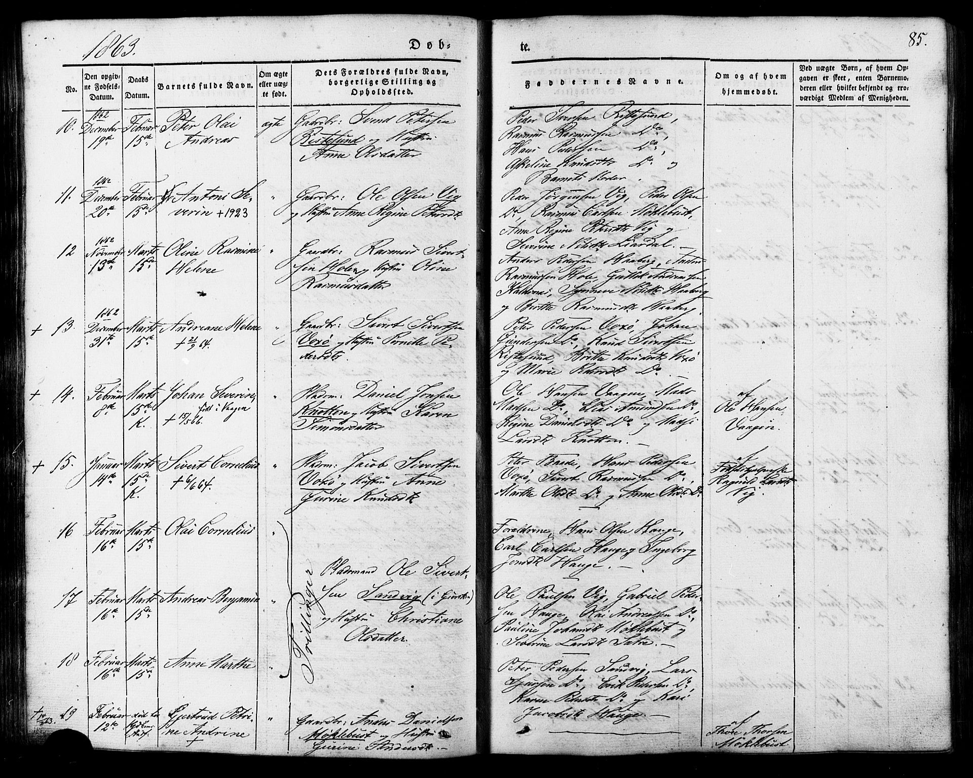 Ministerialprotokoller, klokkerbøker og fødselsregistre - Møre og Romsdal, AV/SAT-A-1454/503/L0034: Ministerialbok nr. 503A02, 1841-1884, s. 85