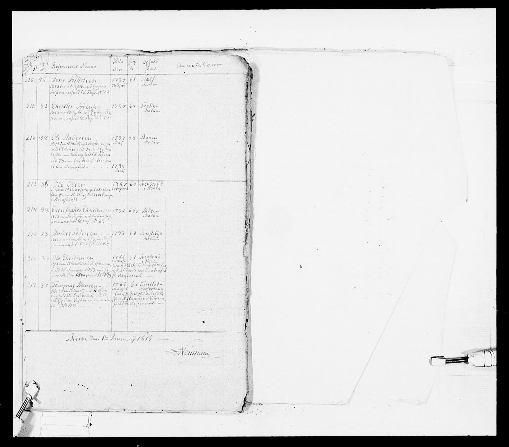 Generalitets- og kommissariatskollegiet, Det kongelige norske kommissariatskollegium, AV/RA-EA-5420/E/Eh/L0036a: Nordafjelske gevorbne infanteriregiment, 1813, s. 331