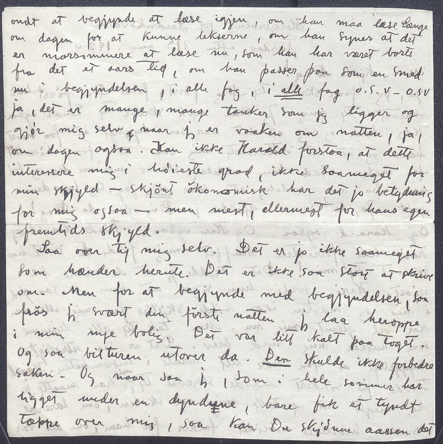 Harald Sohlberg, NMFK/NMFK-1057/D/L0001: Illustrerte brev fra Harald Sohlberg (1869-1935) til sønnen Dag Sohlberg, 1920-1928, s. 20