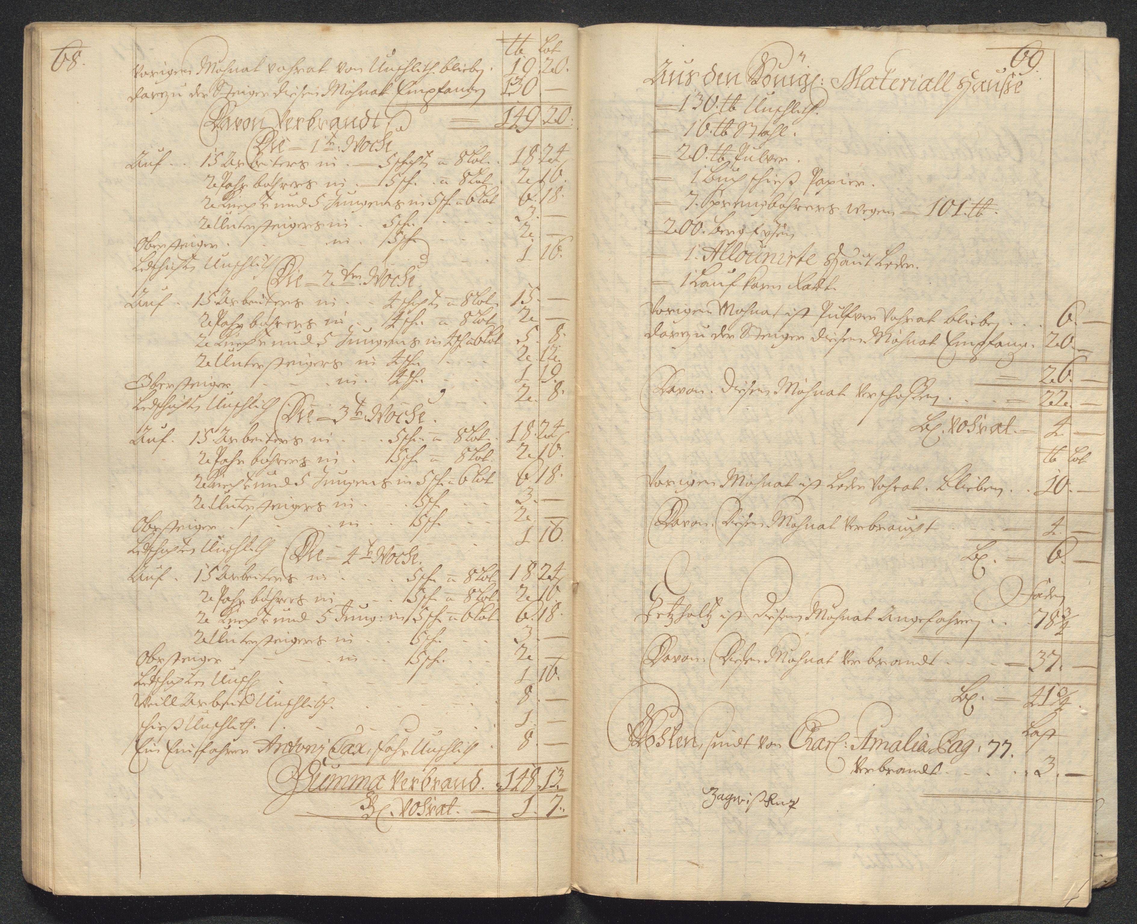 Kongsberg Sølvverk 1623-1816, AV/SAKO-EA-3135/001/D/Dc/Dcd/L0088: Utgiftsregnskap for gruver m.m. , 1705, s. 409