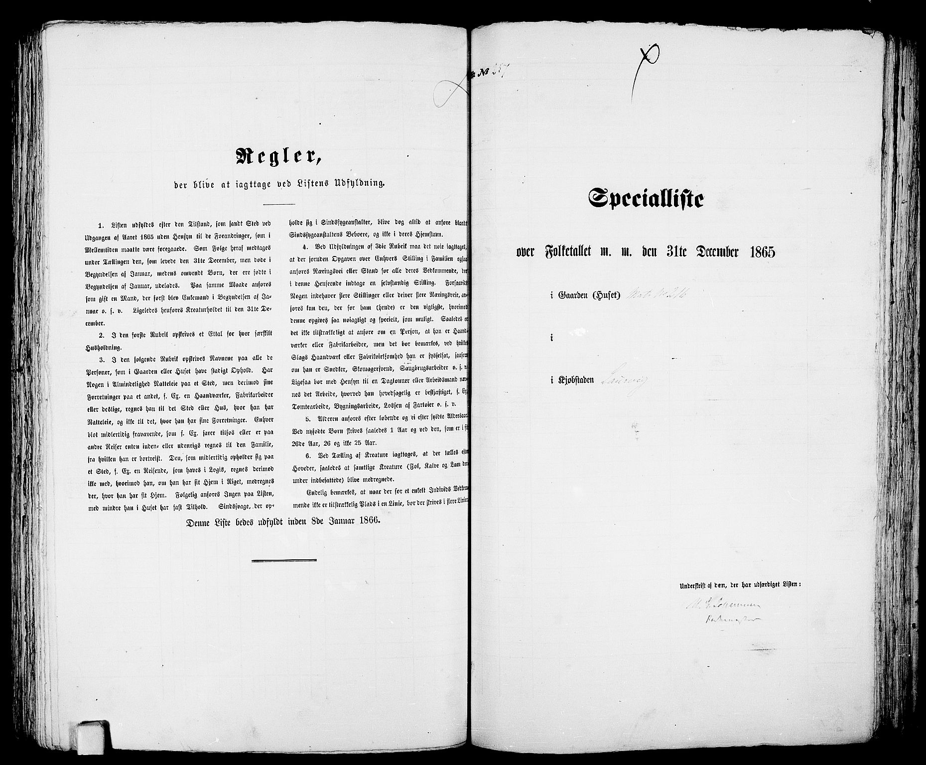 RA, Folketelling 1865 for 0707P Larvik prestegjeld, 1865, s. 532