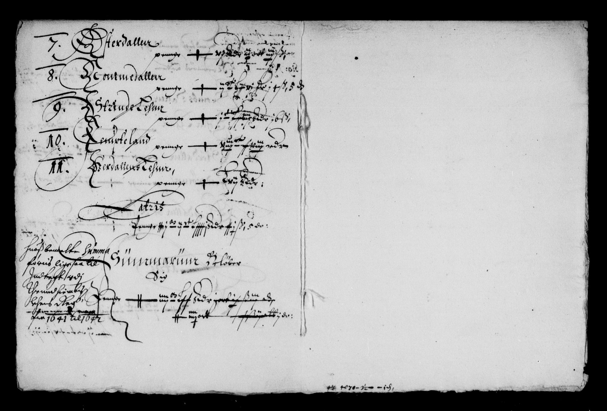 Rentekammeret inntil 1814, Reviderte regnskaper, Lensregnskaper, AV/RA-EA-5023/R/Rb/Rbw/L0070: Trondheim len, 1640-1642