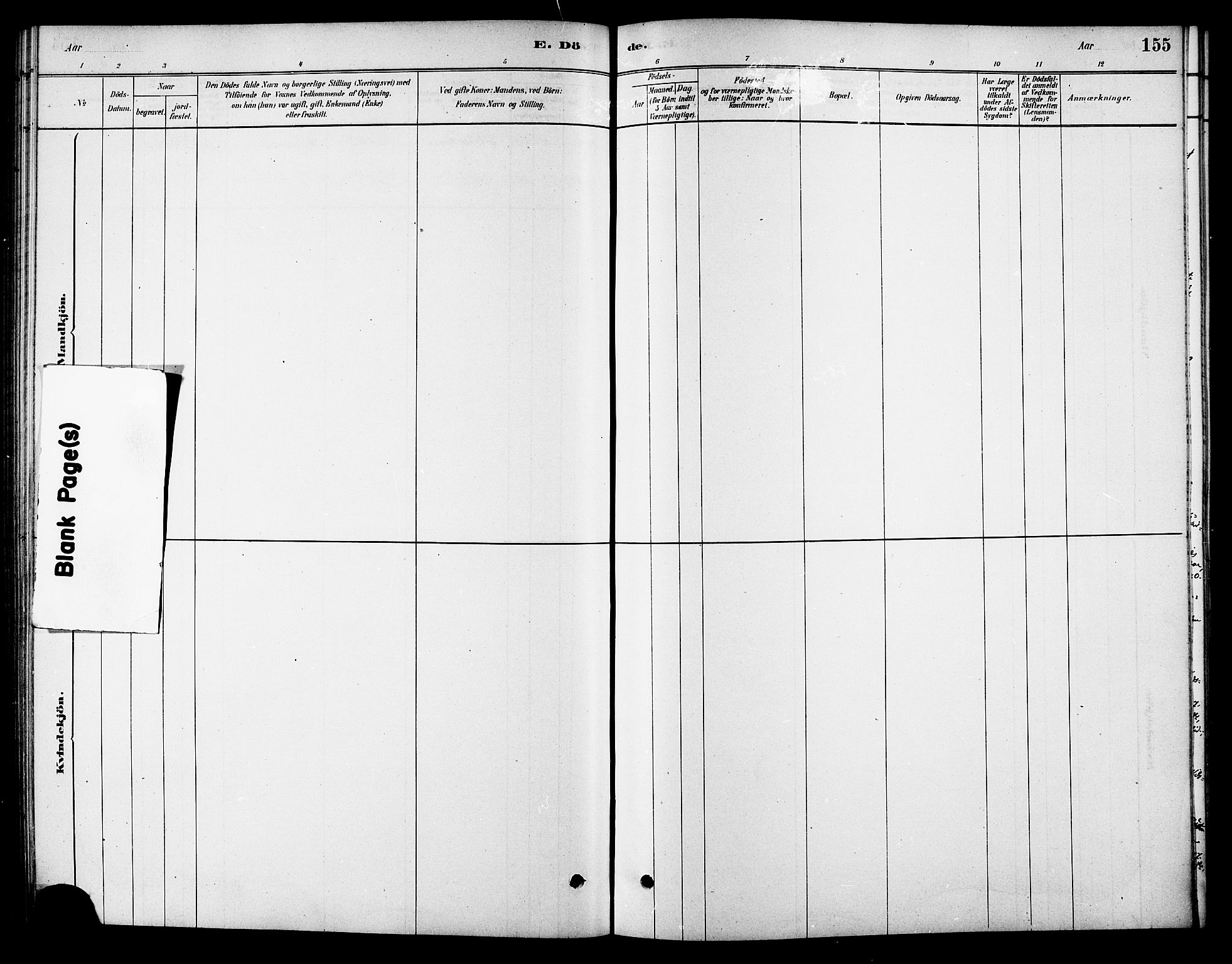 Ministerialprotokoller, klokkerbøker og fødselsregistre - Sør-Trøndelag, SAT/A-1456/688/L1024: Ministerialbok nr. 688A01, 1879-1890, s. 155