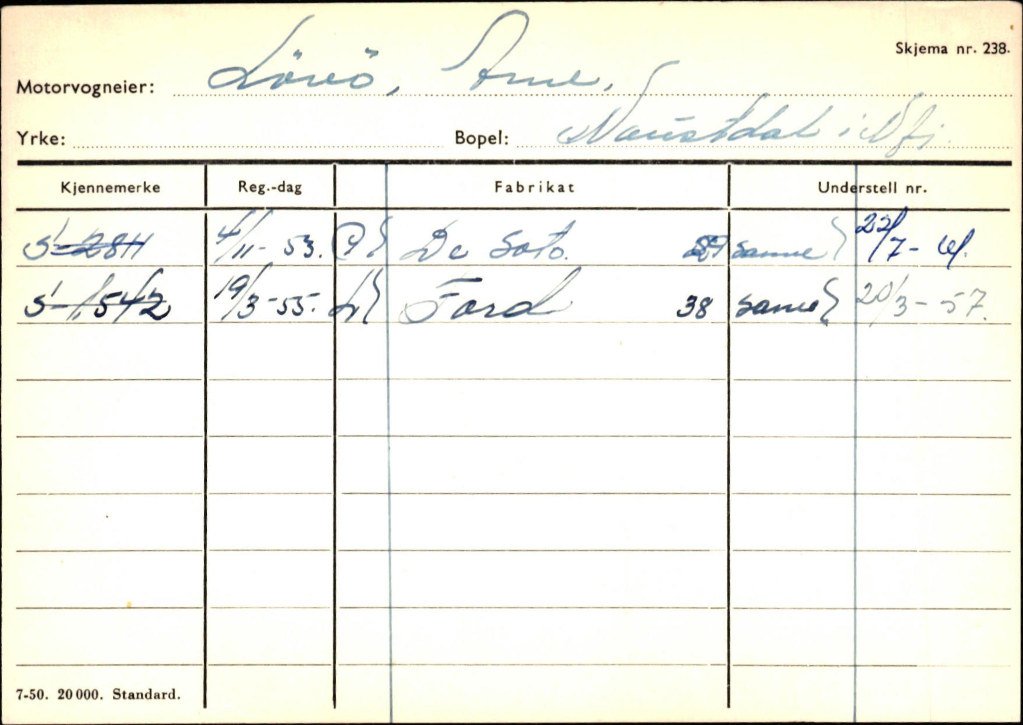 Statens vegvesen, Sogn og Fjordane vegkontor, SAB/A-5301/4/F/L0129: Eigarregistrer Eid A-S, 1945-1975, s. 1554