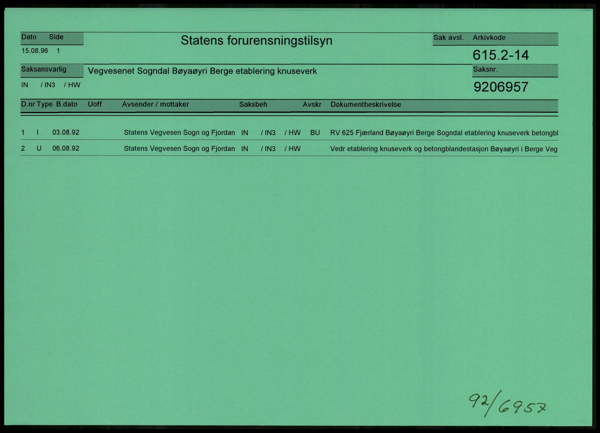 Statens forurensningstilsyn, hovedkontoret, AV/RA-S-4136/1/D/Da/L1368: Kommunalt avløpsvann, slam og avfall, vannforsyning, analyse, akvakultur og produktkontroll, 1983-1993, s. 115