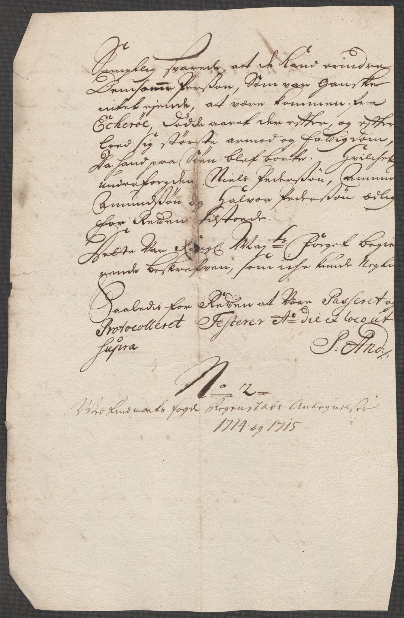 Rentekammeret inntil 1814, Reviderte regnskaper, Fogderegnskap, AV/RA-EA-4092/R69/L4856: Fogderegnskap Finnmark/Vardøhus, 1713-1715, s. 678