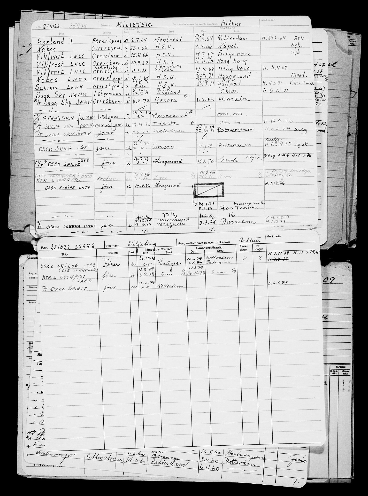 Direktoratet for sjømenn, AV/RA-S-3545/G/Gb/L0211: Hovedkort, 1922, s. 508