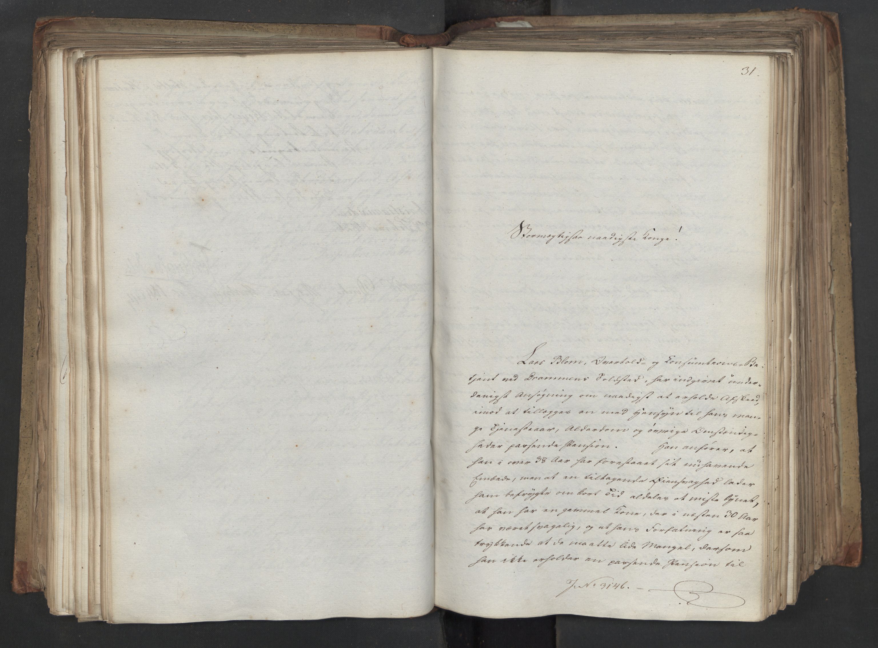 Statsrådsavdelingen i Stockholm, AV/RA-S-1003/D/Da/L0045: Regjeringsinnstillinger nr. 3067-3307, 1826, s. 218