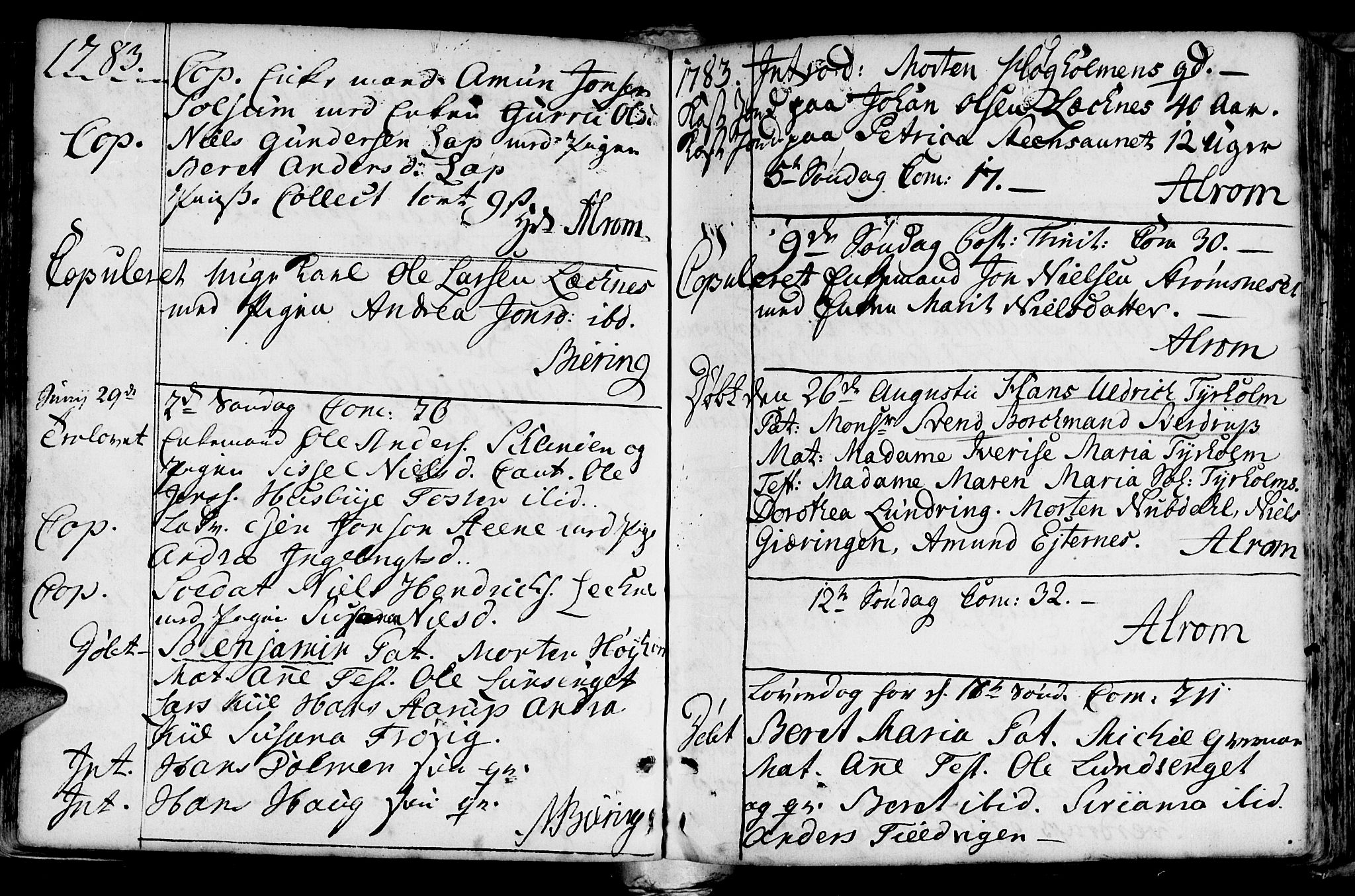 Ministerialprotokoller, klokkerbøker og fødselsregistre - Nord-Trøndelag, AV/SAT-A-1458/788/L0694: Ministerialbok nr. 788A01, 1710-1805