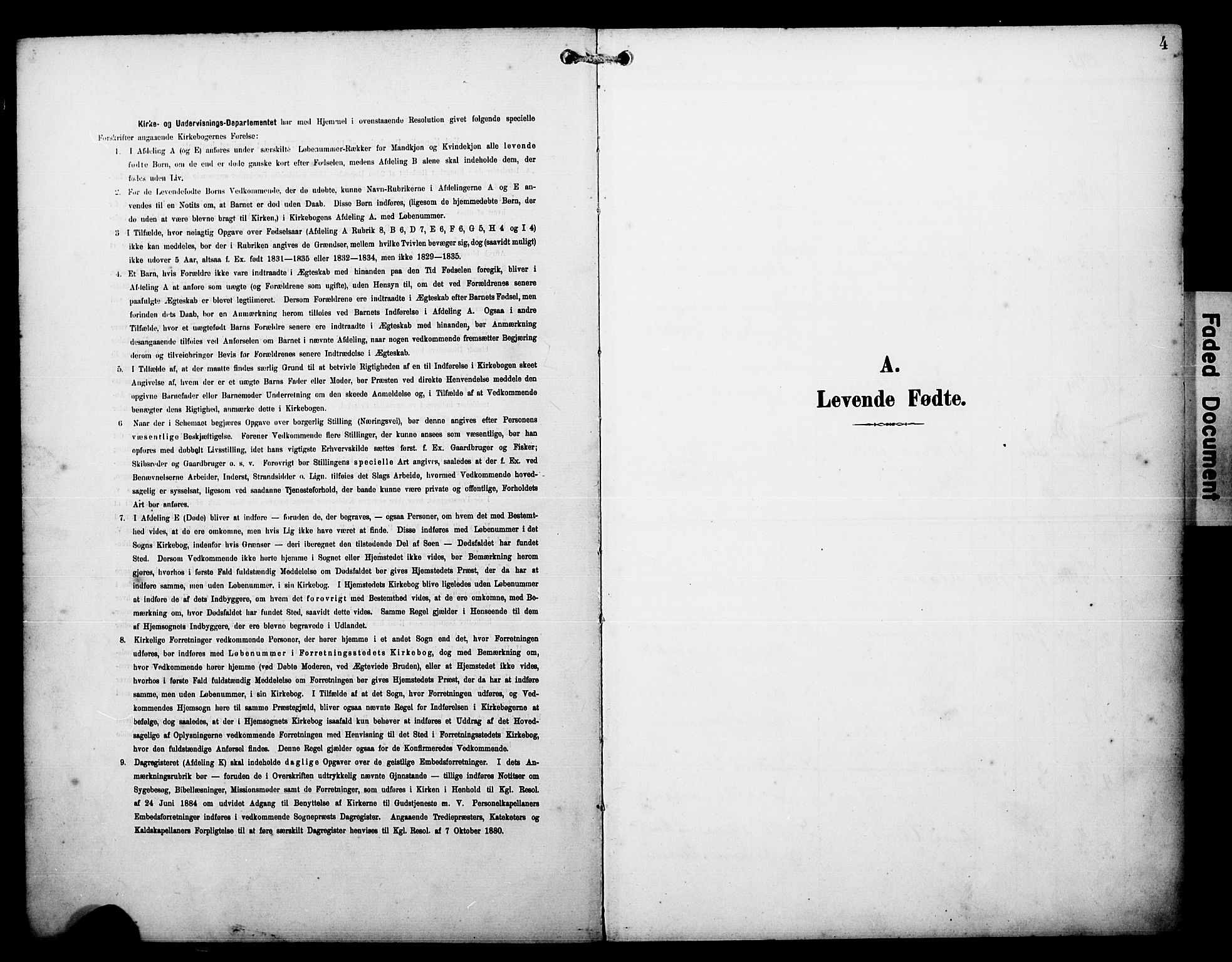 Austevoll Sokneprestembete, SAB/A-74201/H/Hab: Klokkerbok nr. A 4, 1901-1912, s. 4