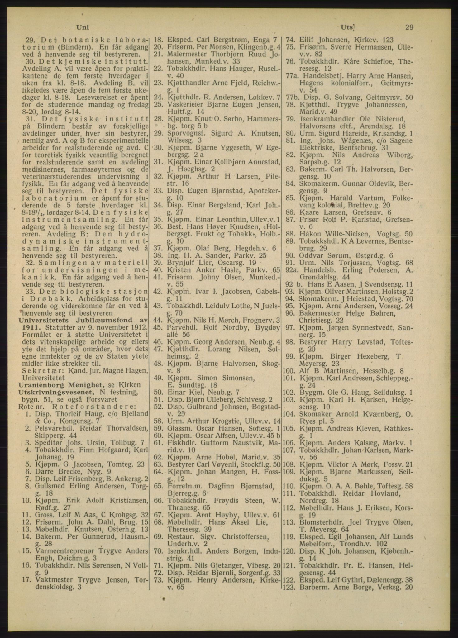 Kristiania/Oslo adressebok, PUBL/-, 1948, s. 29