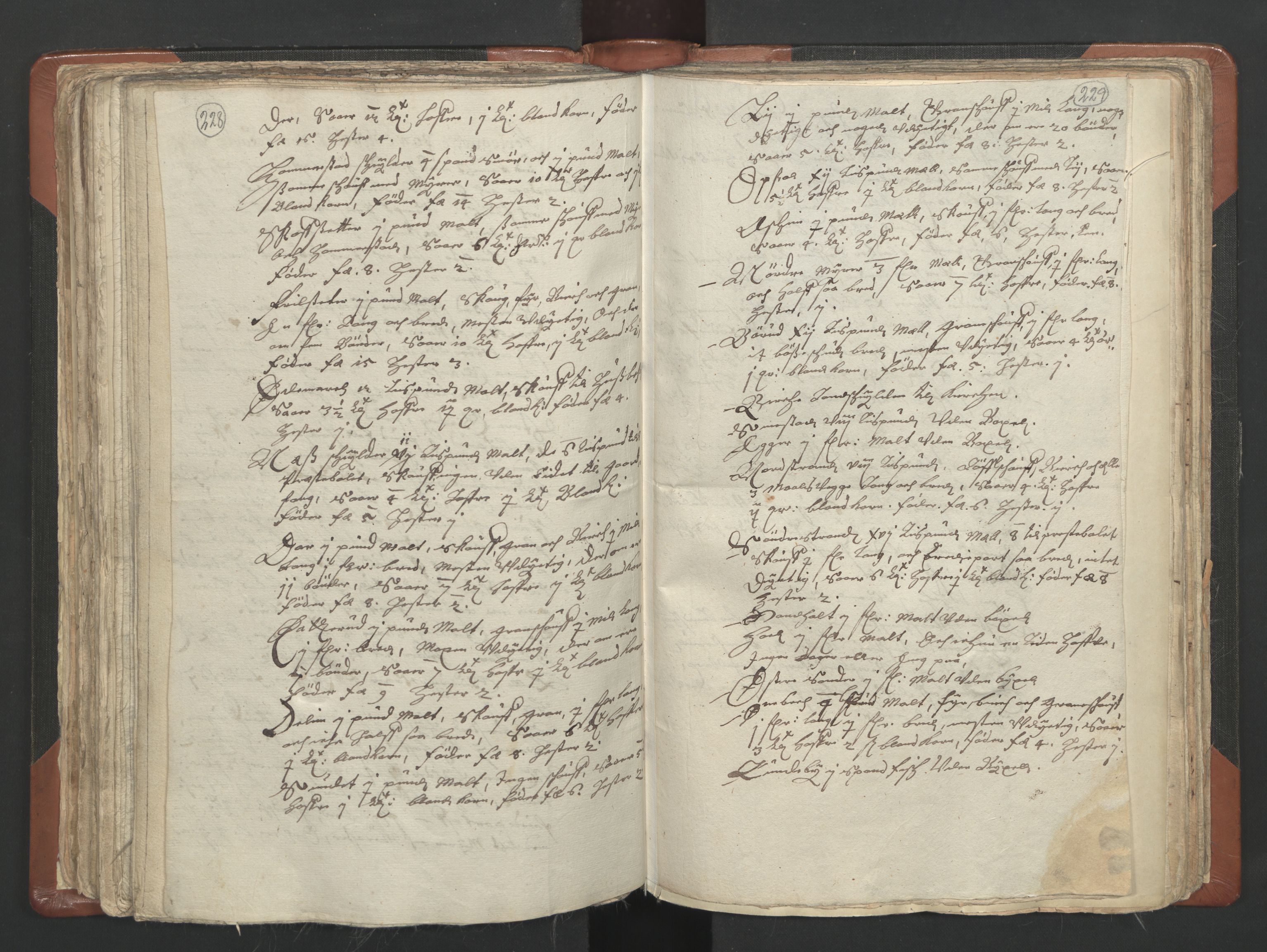 RA, Sogneprestenes manntall 1664-1666, nr. 4: Øvre Romerike prosti, 1664-1666, s. 228-229