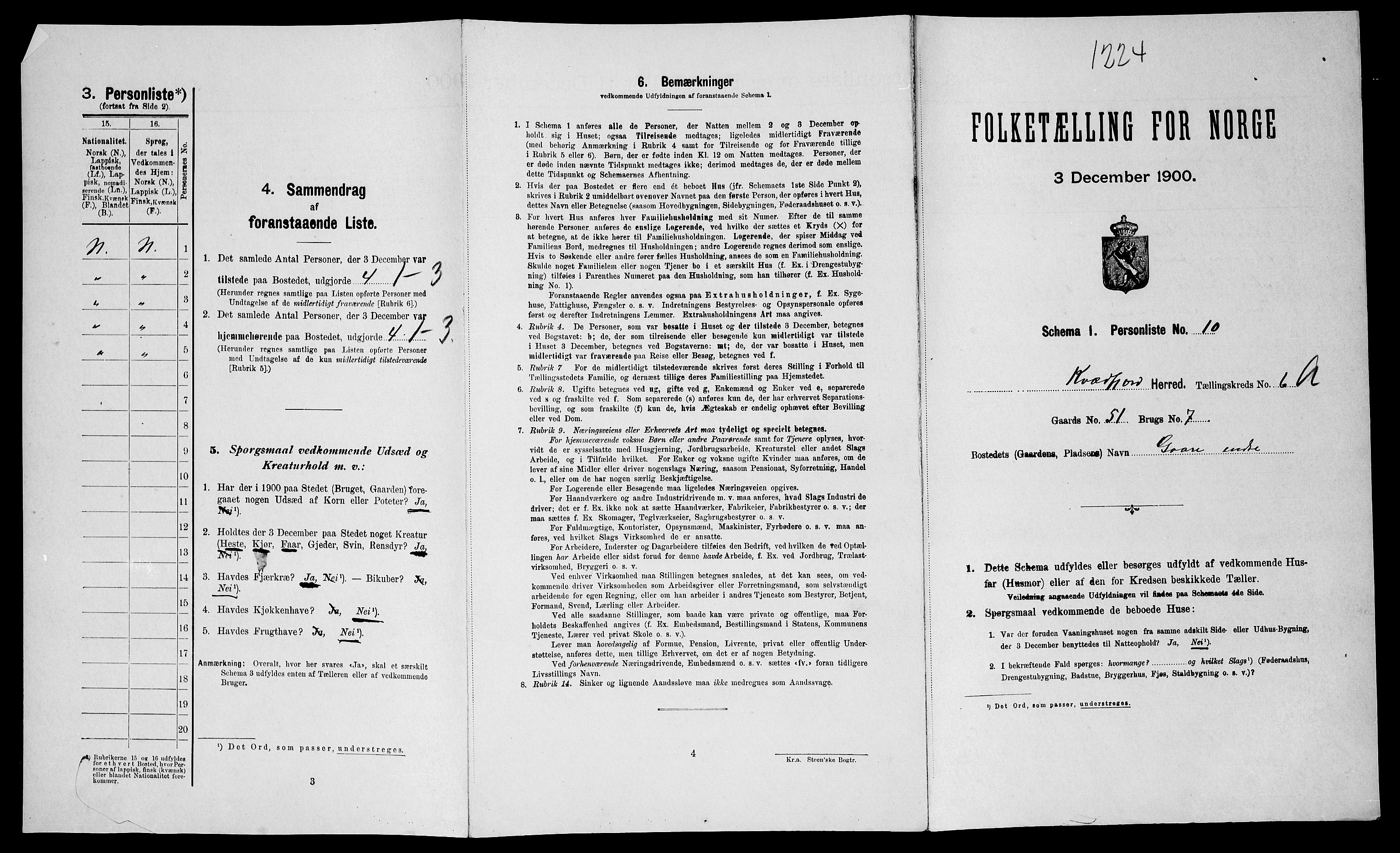 SATØ, Folketelling 1900 for 1911 Kvæfjord herred, 1900, s. 671