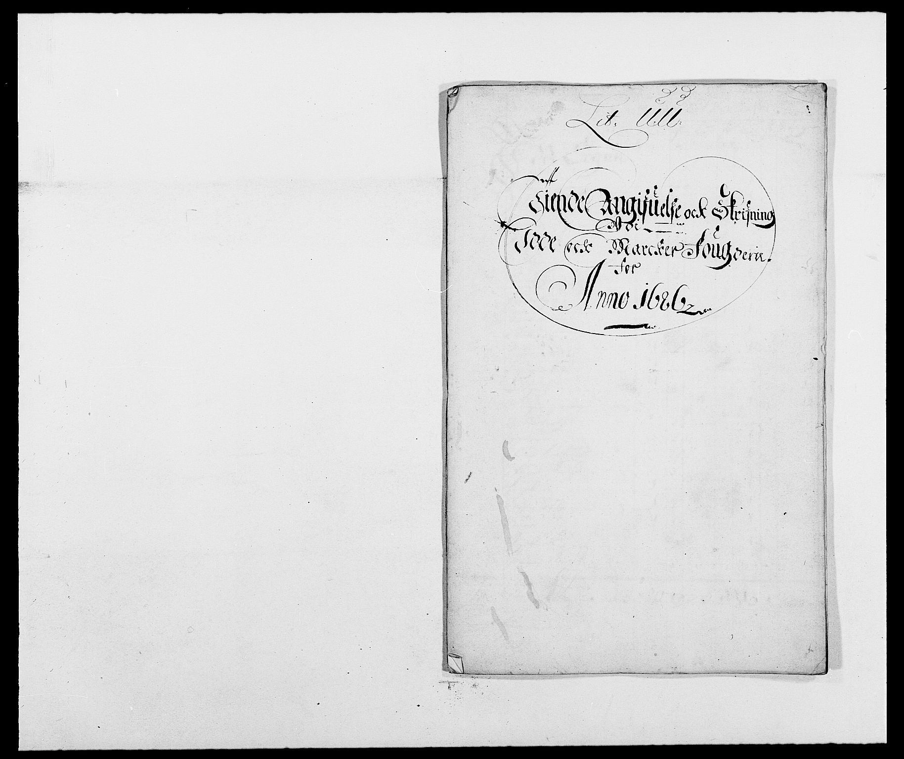 Rentekammeret inntil 1814, Reviderte regnskaper, Fogderegnskap, AV/RA-EA-4092/R01/L0006: Fogderegnskap Idd og Marker, 1685-1686, s. 265