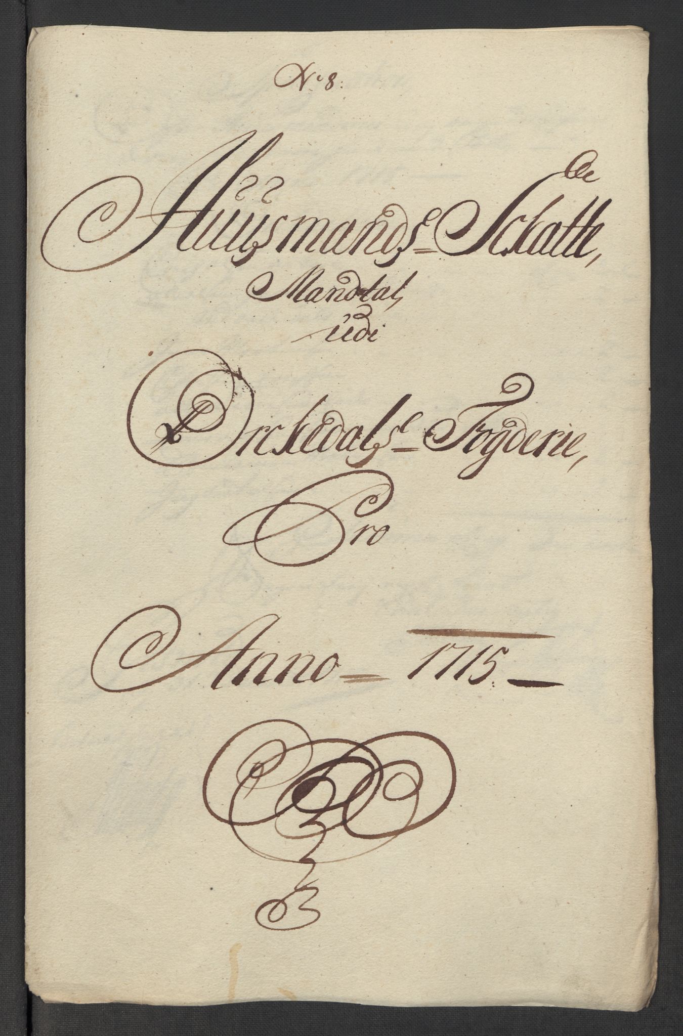 Rentekammeret inntil 1814, Reviderte regnskaper, Fogderegnskap, RA/EA-4092/R60/L3966: Fogderegnskap Orkdal og Gauldal, 1715, s. 131