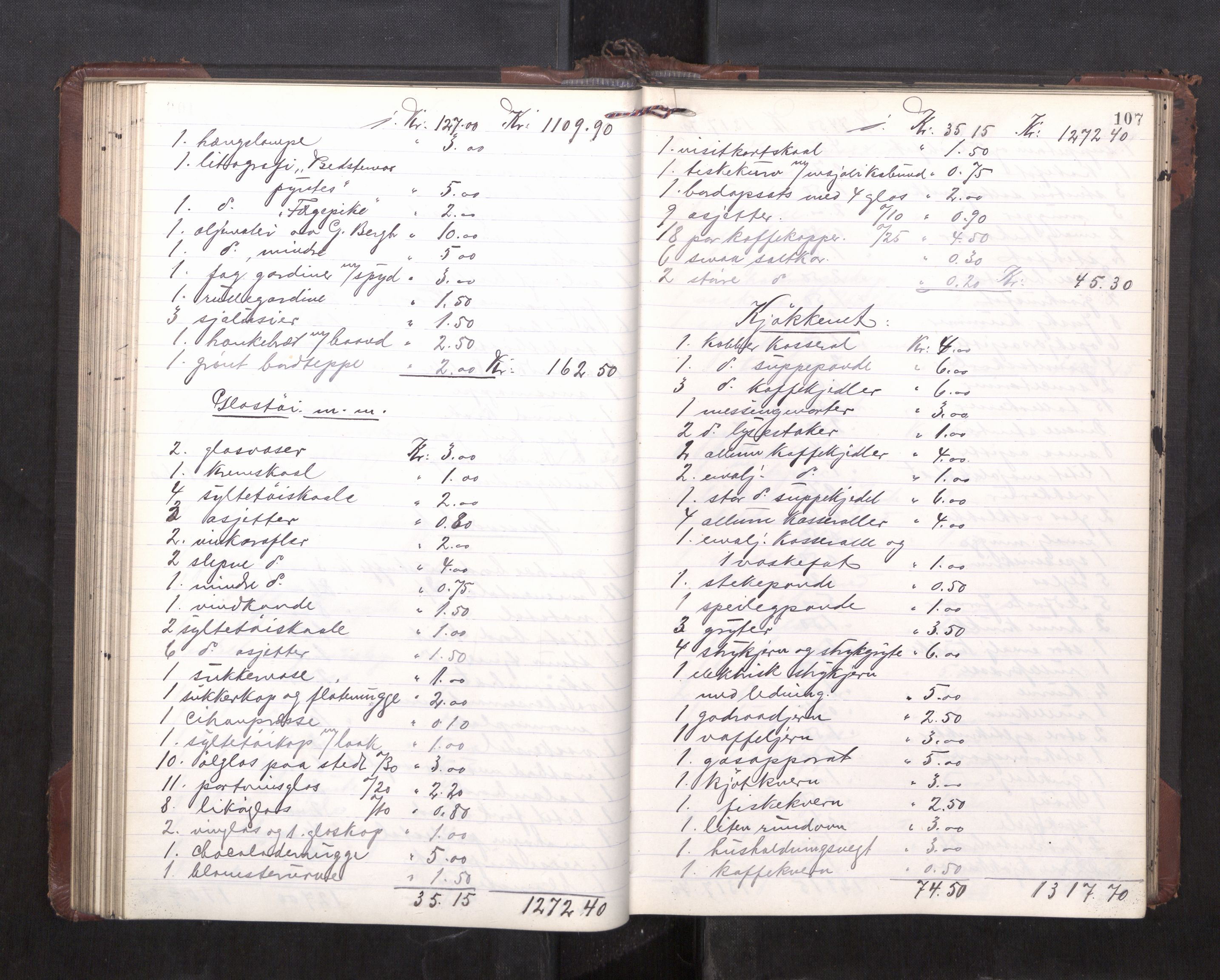 Trondheim byfogd, AV/SAT-A-0003/1/3/3C/L0036: Skifteregistreringsprotokoll - 14/4-24/9. (u/ register), 1915-1918, s. 107