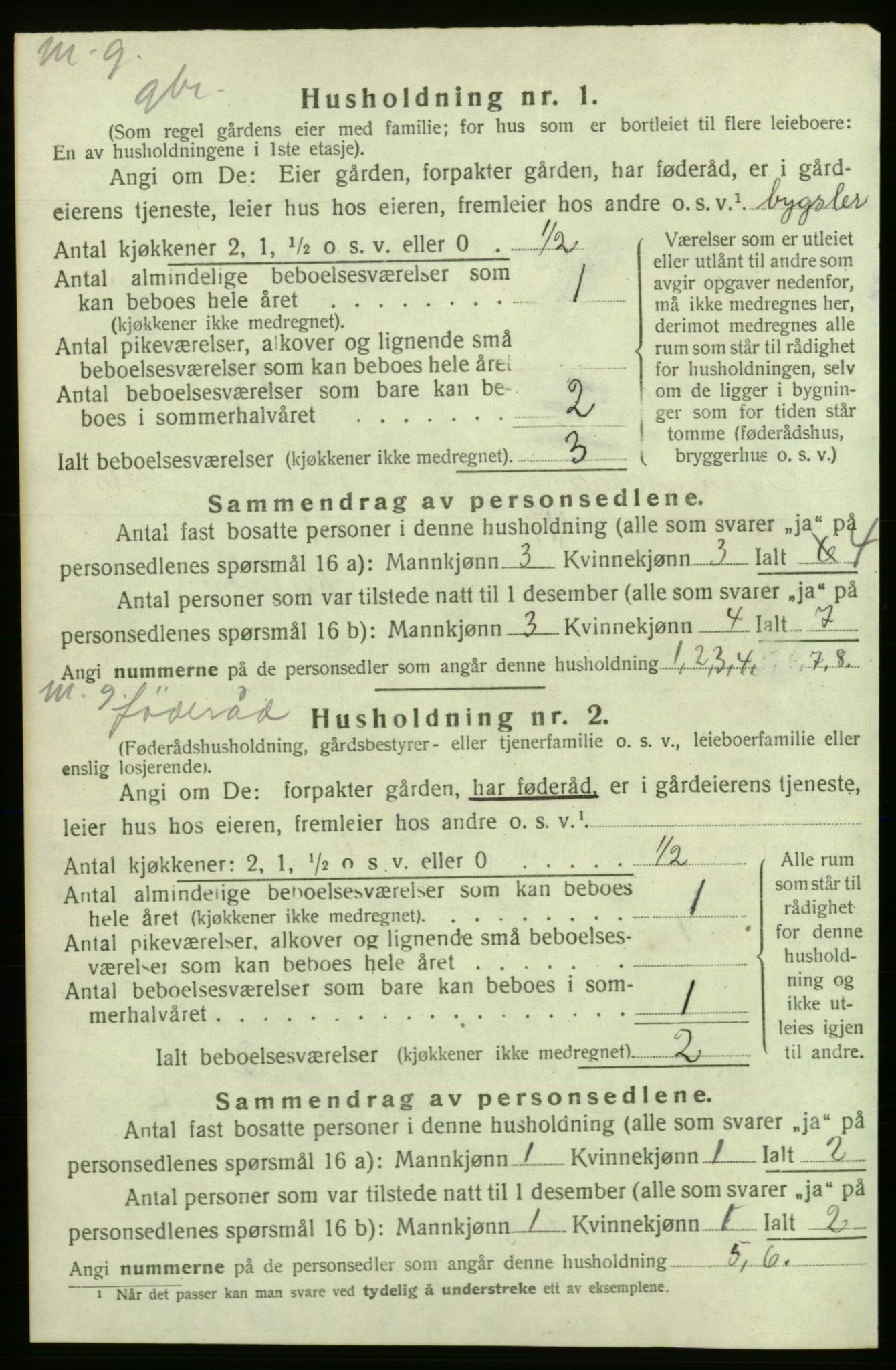 SAB, Folketelling 1920 for 1224 Kvinnherad herred, 1920, s. 2282