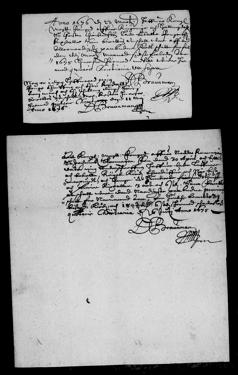Rentekammeret inntil 1814, Reviderte regnskaper, Stiftamtstueregnskaper, Landkommissariatet på Akershus og Akershus stiftamt, AV/RA-EA-5869/R/Rb/L0111: Akershus stiftamt, 1675