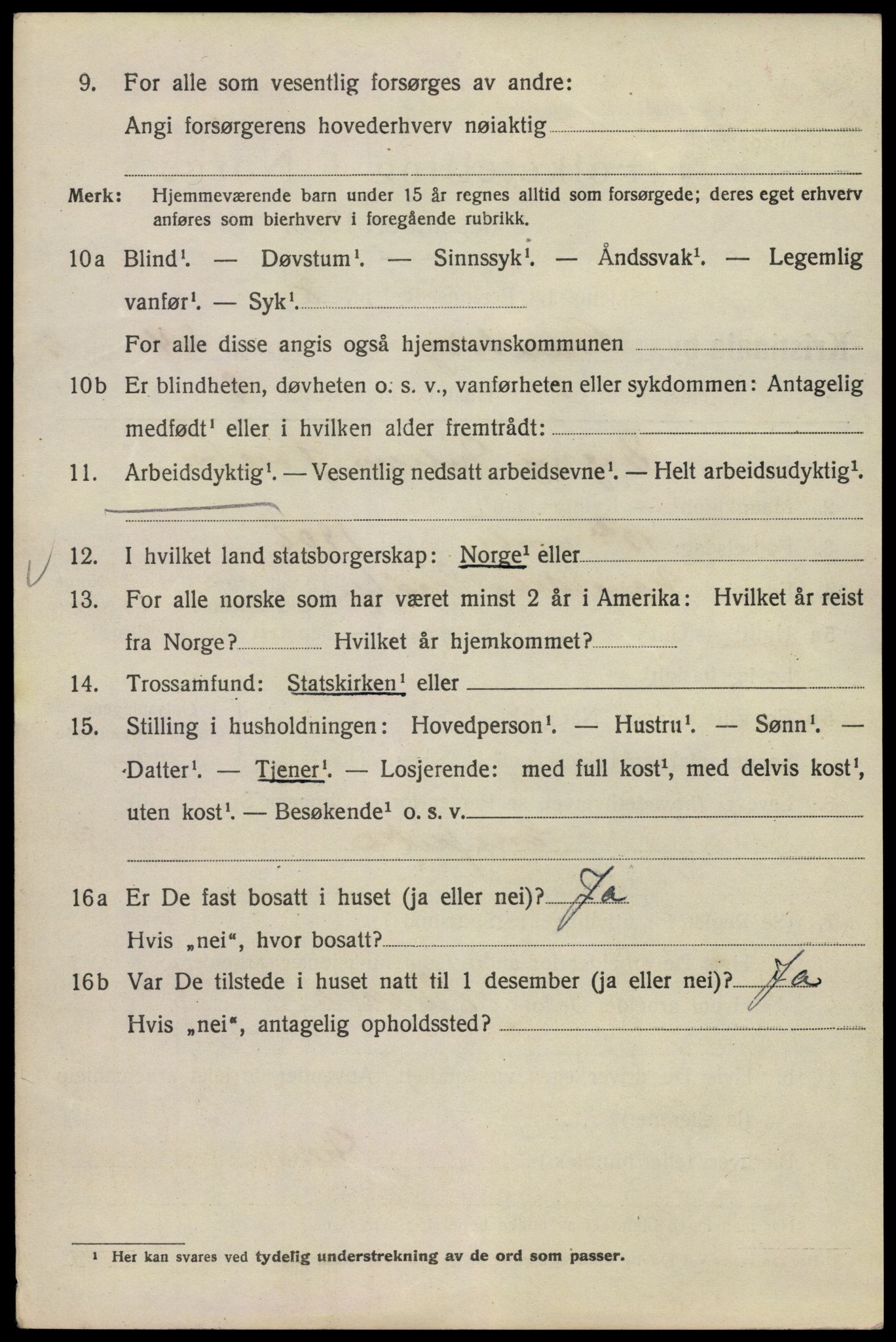 SAO, Folketelling 1920 for 0301 Kristiania kjøpstad, 1920, s. 465206