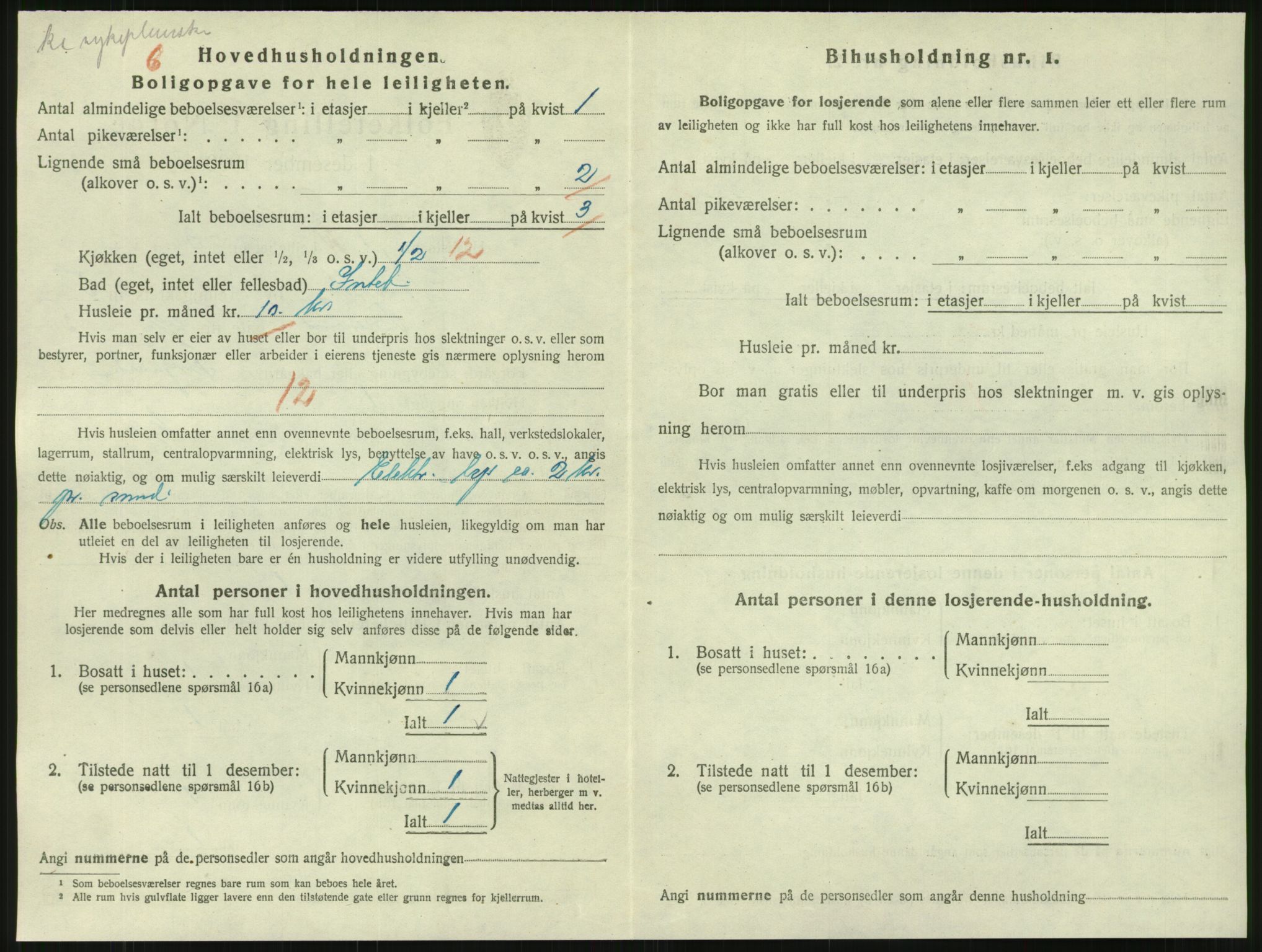 SAT, Folketelling 1920 for 1703 Namsos ladested, 1920, s. 1600