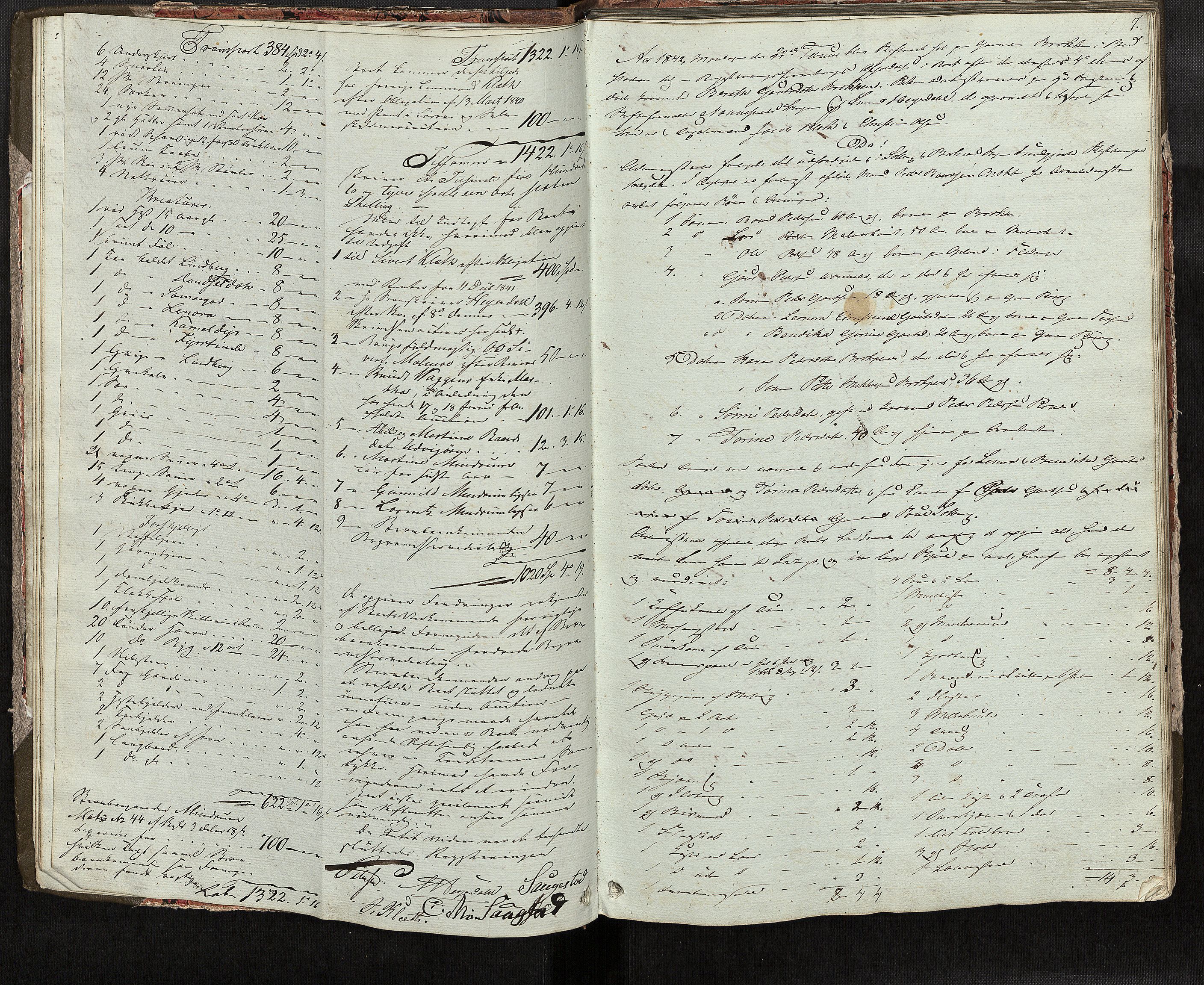 Inderøy sorenskriveri, AV/SAT-A-4147/1/3/3C/3Ca/L0003: Skifteregistreringsprotokoll, 1841-1852, s. 7