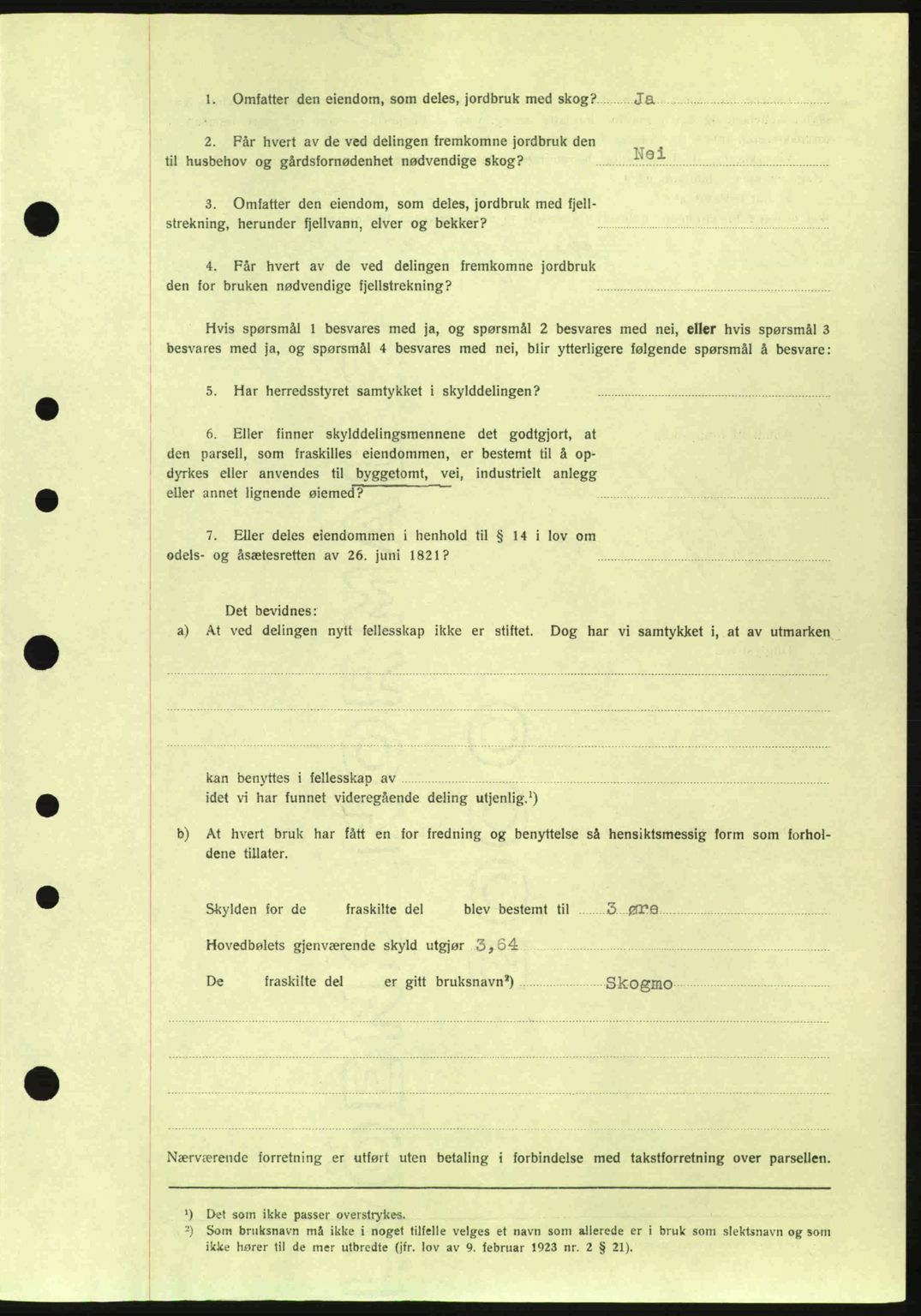 Idd og Marker sorenskriveri, AV/SAO-A-10283/G/Gb/Gbb/L0001: Pantebok nr. A1, 1936-1937, Dagboknr: 1098/1936