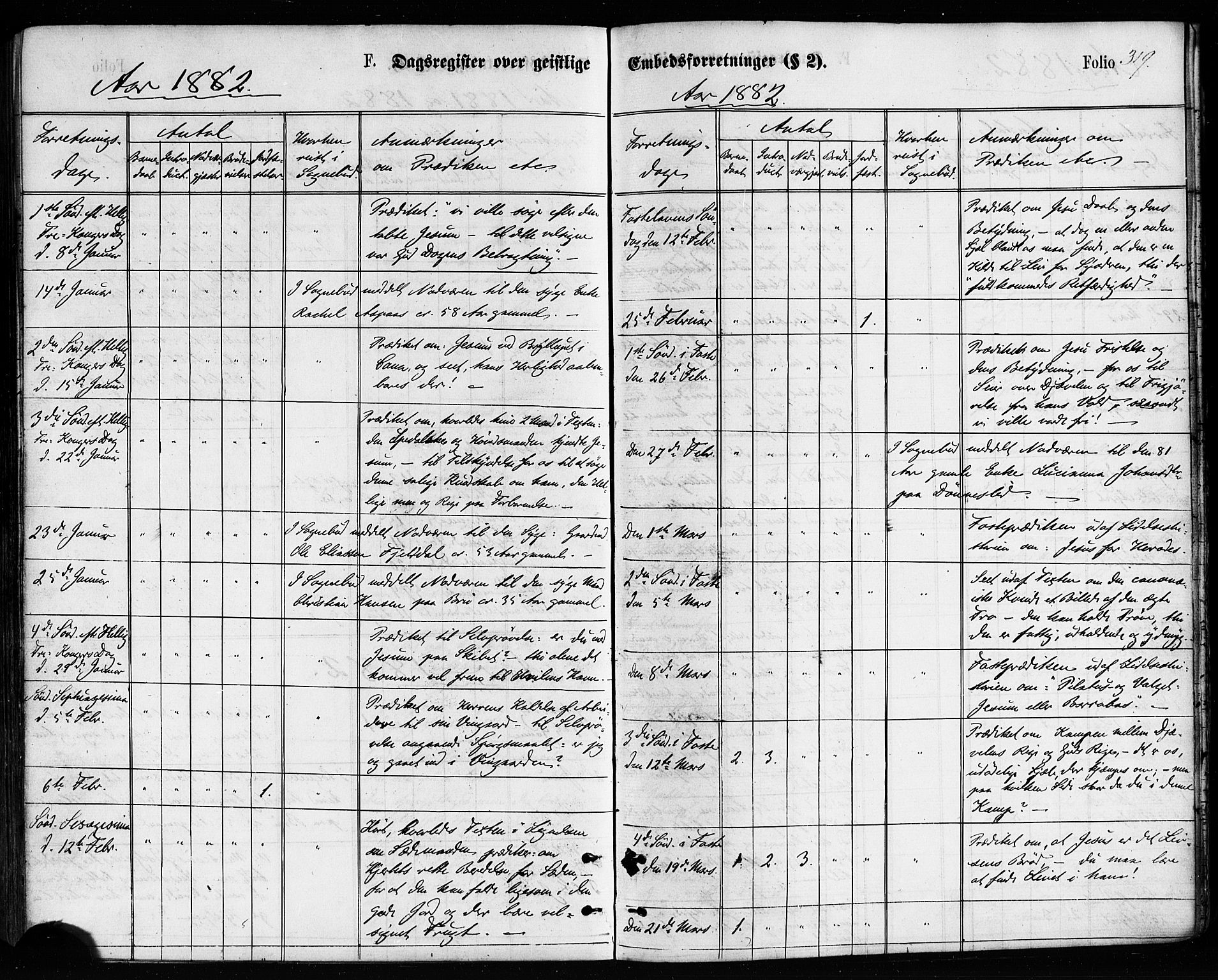 Ministerialprotokoller, klokkerbøker og fødselsregistre - Nordland, AV/SAT-A-1459/814/L0225: Ministerialbok nr. 814A06, 1875-1885, s. 319