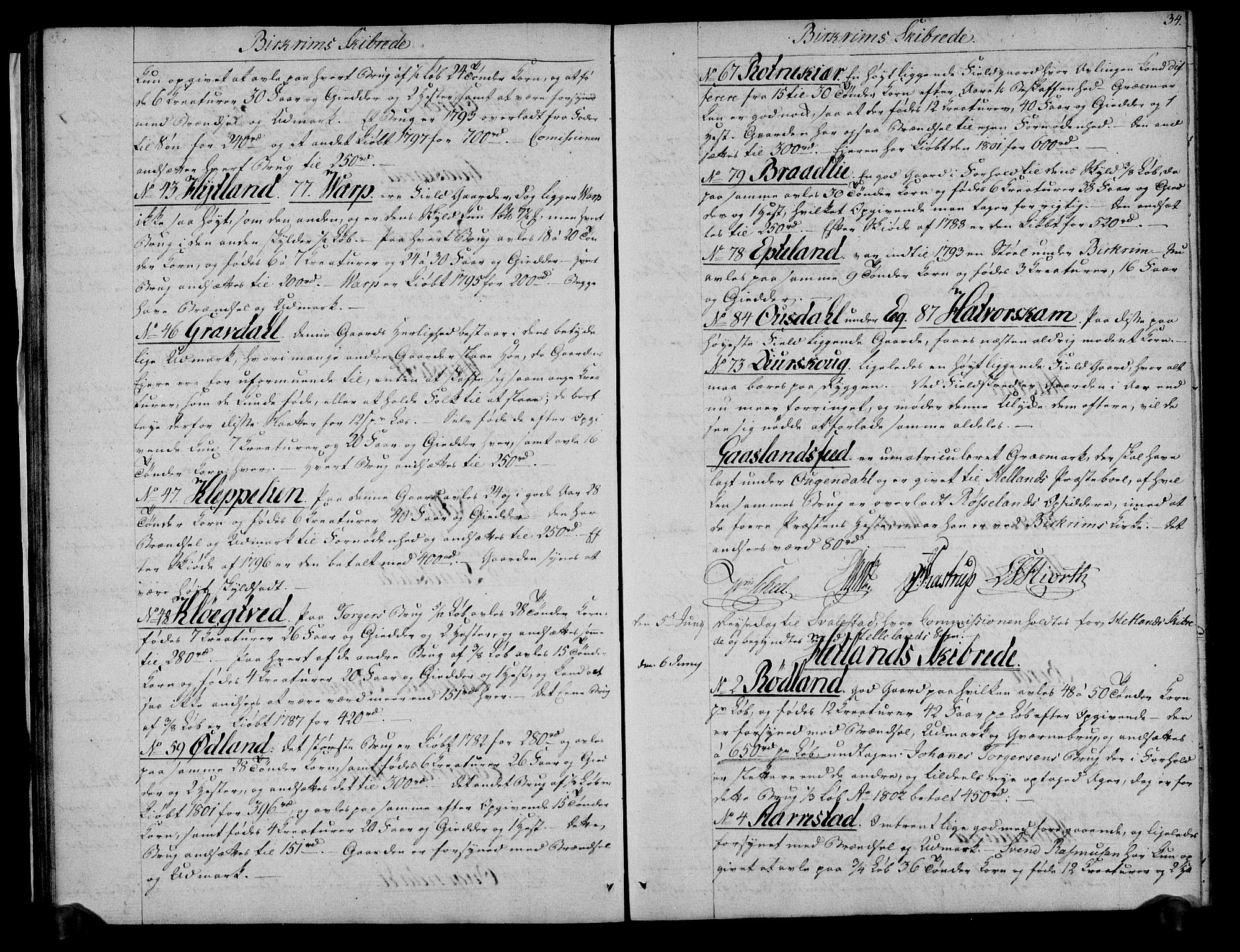 Rentekammeret inntil 1814, Realistisk ordnet avdeling, AV/RA-EA-4070/N/Ne/Nea/L0096: Jæren og Dalane fogderi. Deliberasjonsprotokoll, 1803, s. 35