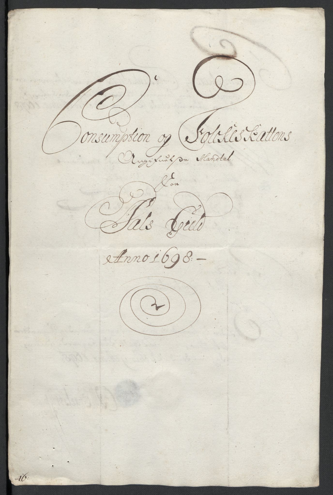 Rentekammeret inntil 1814, Reviderte regnskaper, Fogderegnskap, AV/RA-EA-4092/R22/L1455: Fogderegnskap Ringerike, Hallingdal og Buskerud, 1698, s. 261