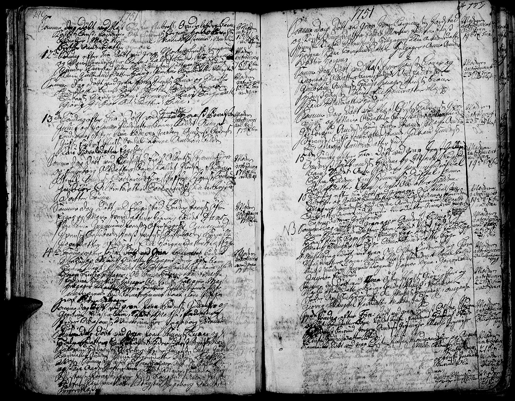 Gran prestekontor, AV/SAH-PREST-112/H/Ha/Haa/L0003: Ministerialbok nr. 3, 1745-1758, s. 64